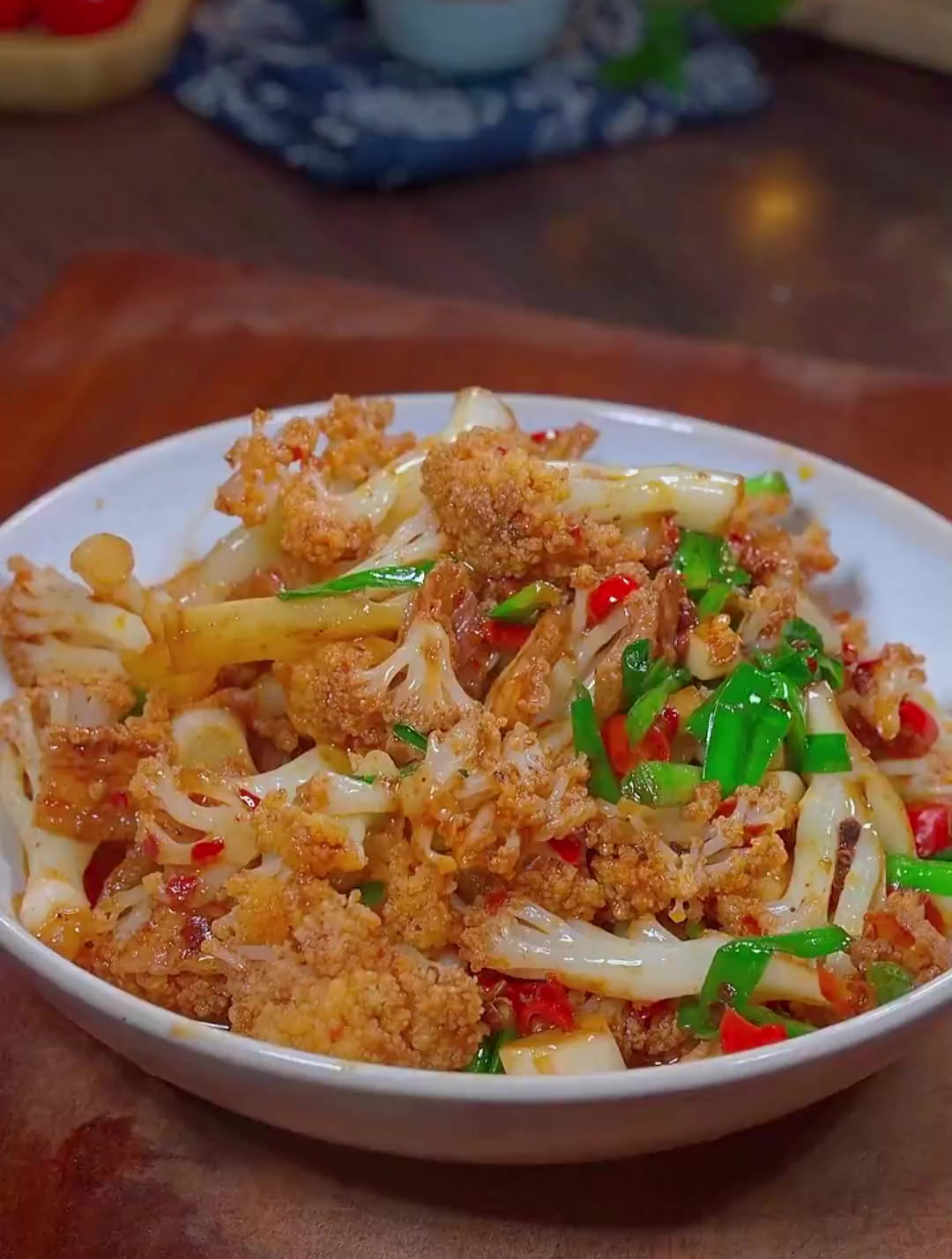 花菜的家常炒法,炒花菜这样做简单好吃下饭!