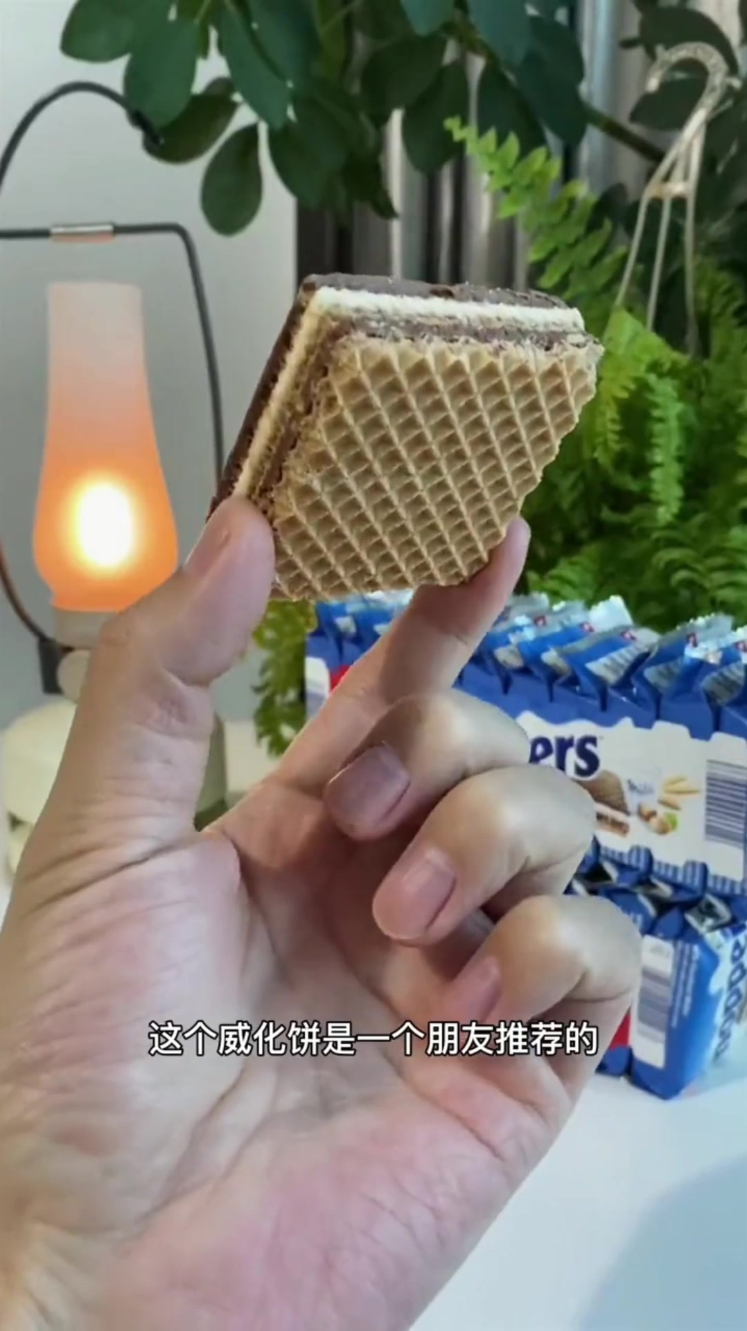 Knoppers牛奶榛子巧克力威化饼干