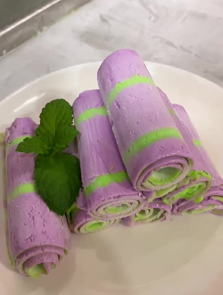 15秒教会你制作炒酸奶卷,滑走你就草率了,夏日炎炎