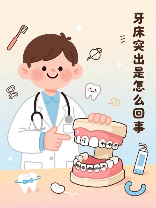 牙床突出是怎么回事 #健康扬帆季#