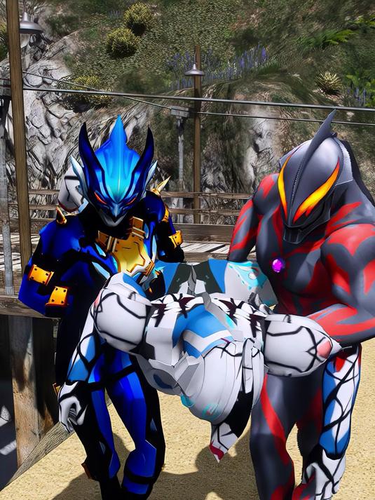 小赛罗和小迪迦合体