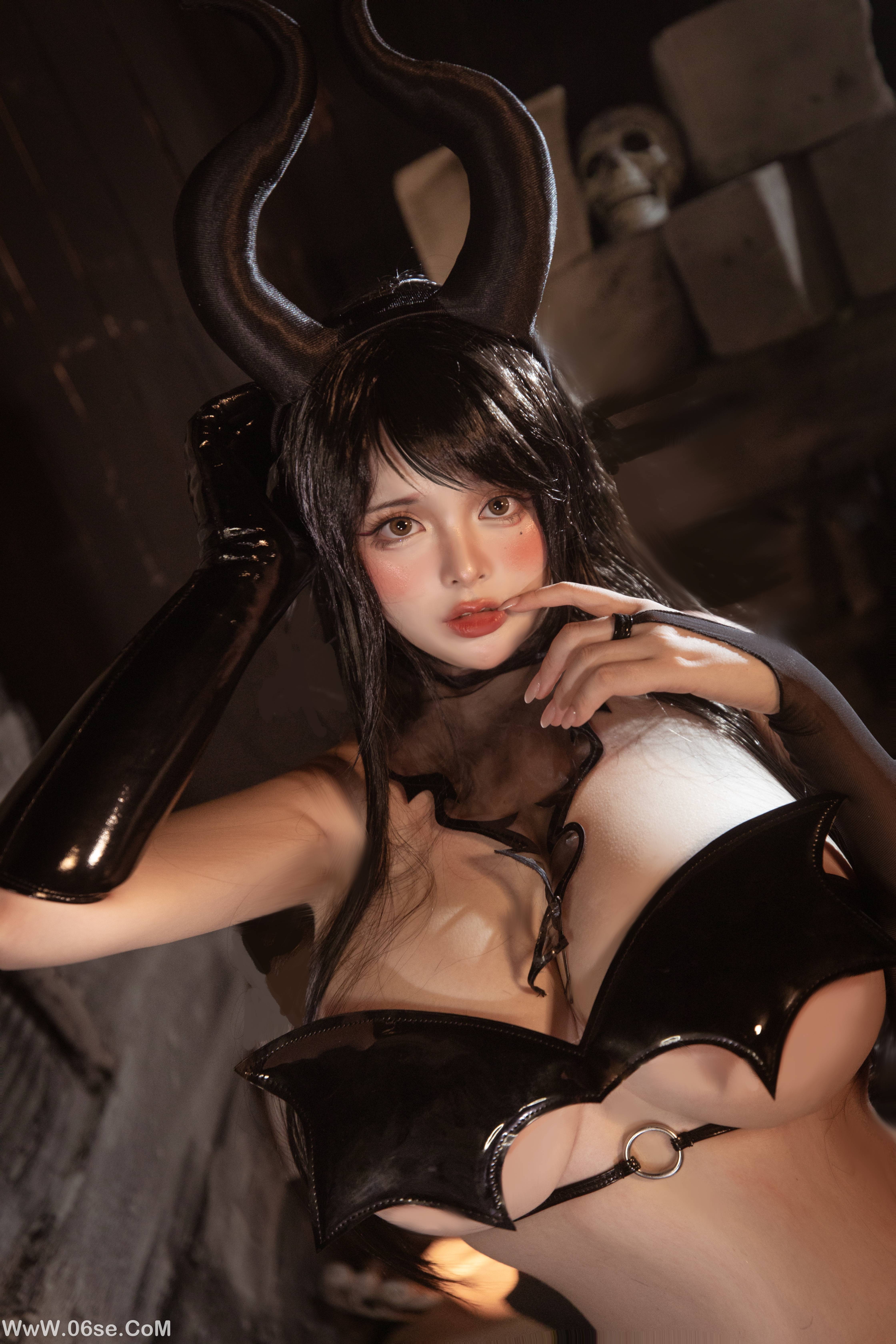 图片[13]-NinJa阿寨寨 NO.004 受虐魅魔[43P380M]-六色网