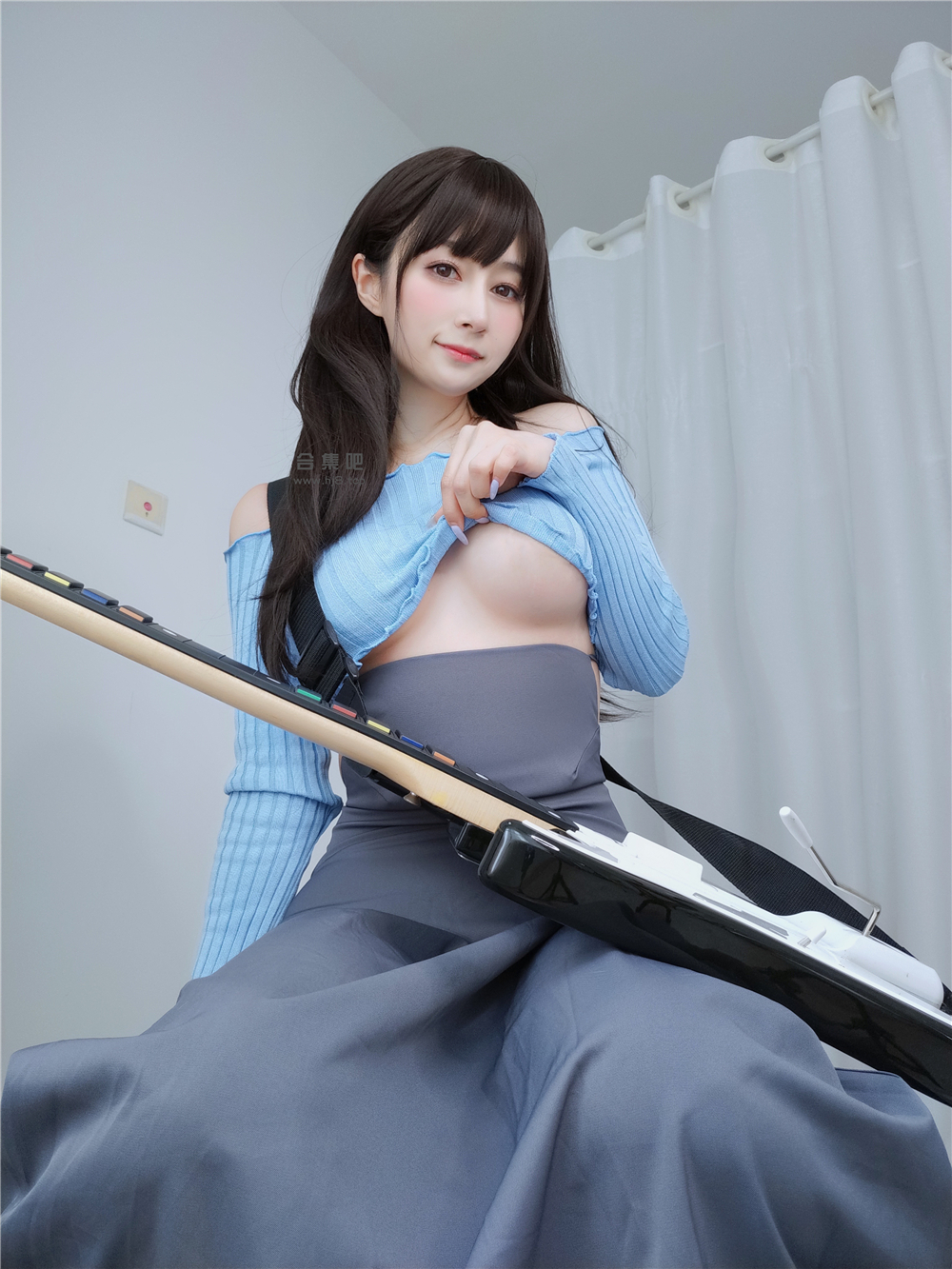 图片[82]-Coser小姐姐白银 NO.093 – 吉他妹妹 [164P888M]-六色网
