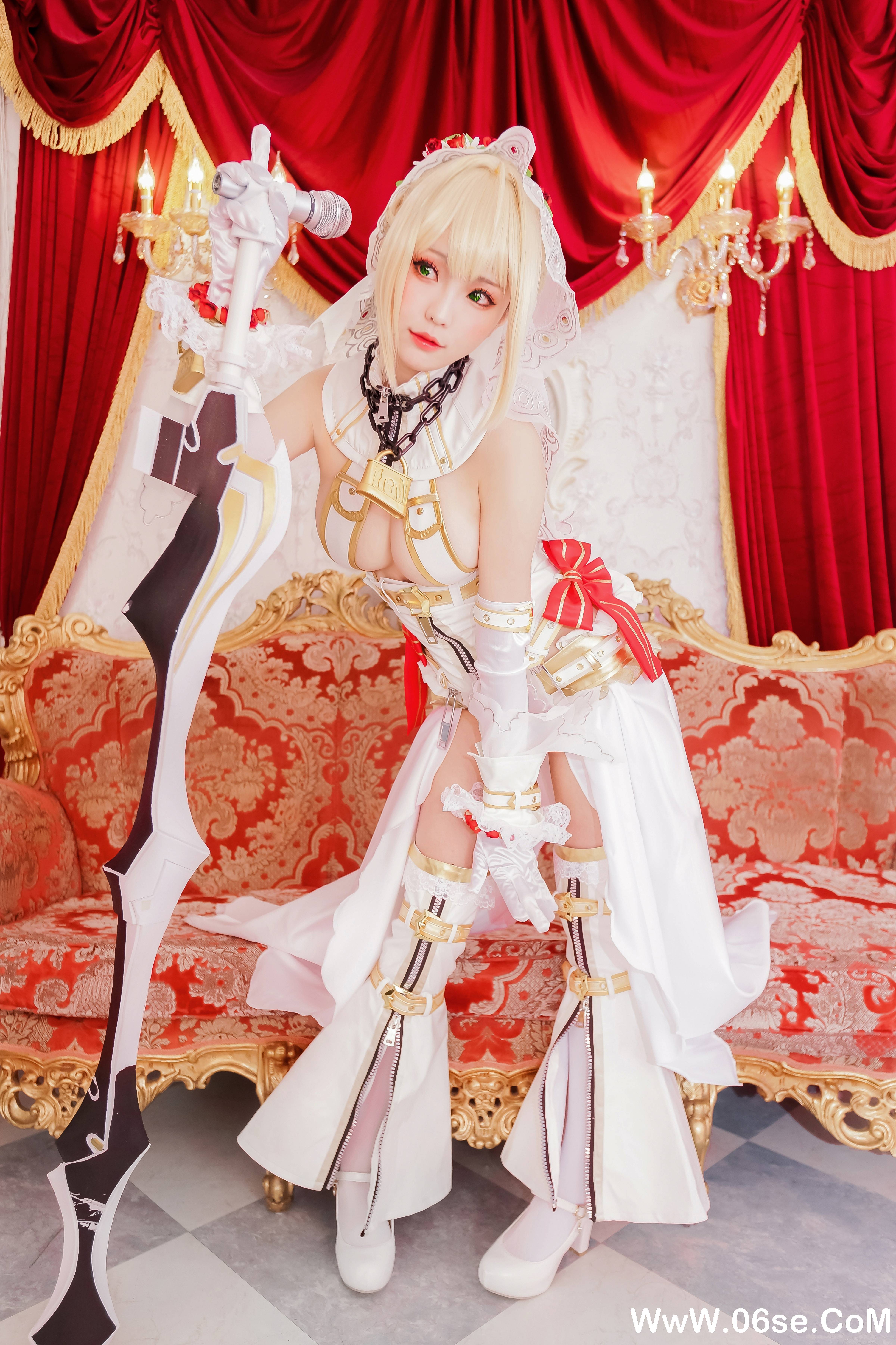 图片[3]-Ely_eee(ElyEE子) NO.027 — 尼禄 婚纱[12P70M]-六色网
