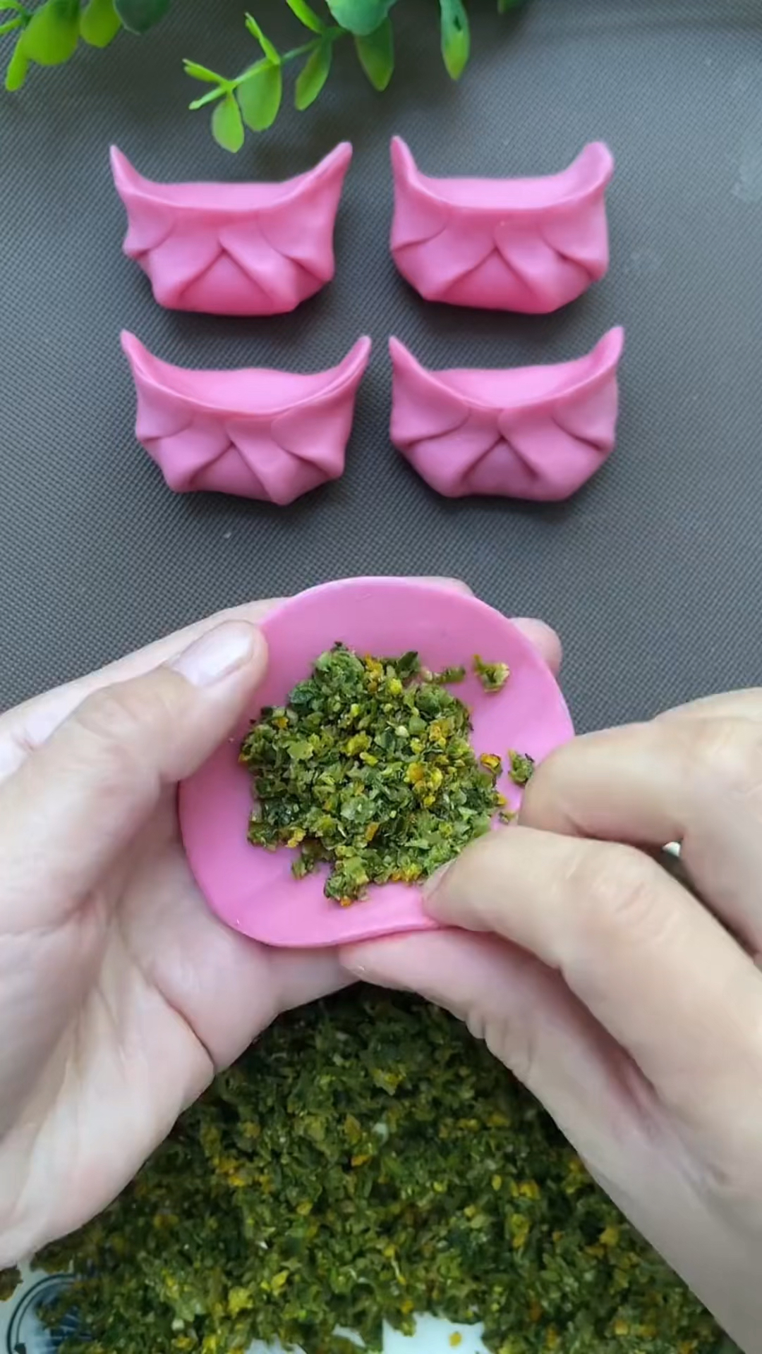快速包饺子手法