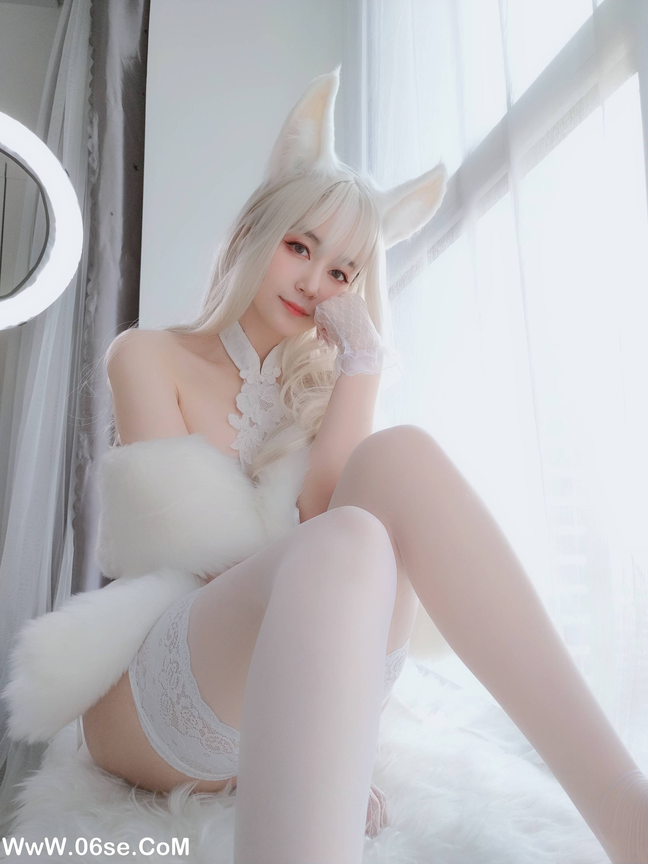 图片[25]-Coser小姐姐白银 NO.054 – 白兔[101P+6V683M]-六色网