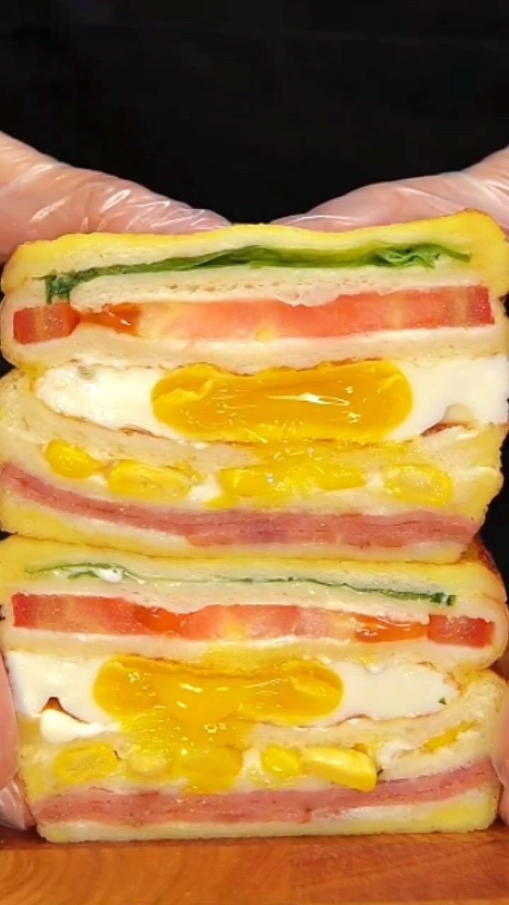 自制三明治这样做