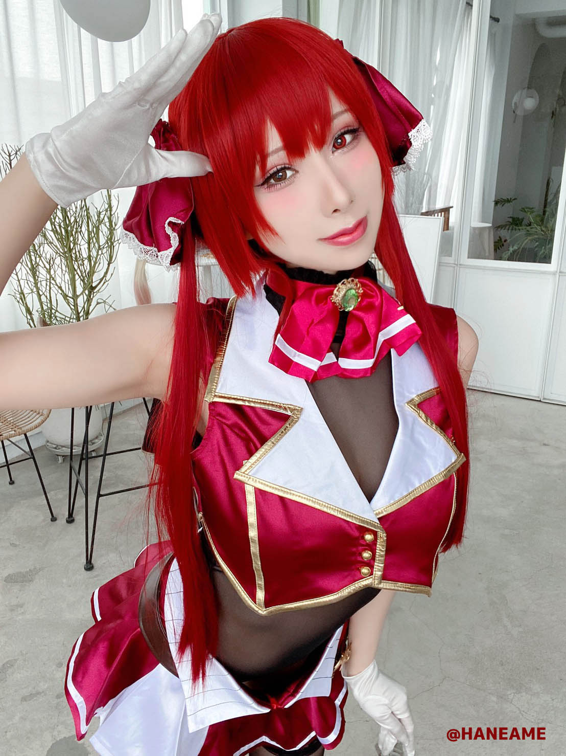 图片[4]-Hane Ame 雨波写真 NO.055 – Houshou Marine [47P238M]-六色网