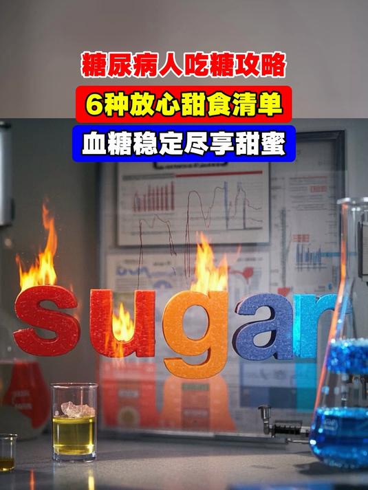 糖尿病人吃糖攻略,6种放心甜食清单,血糖稳定尽享甜蜜