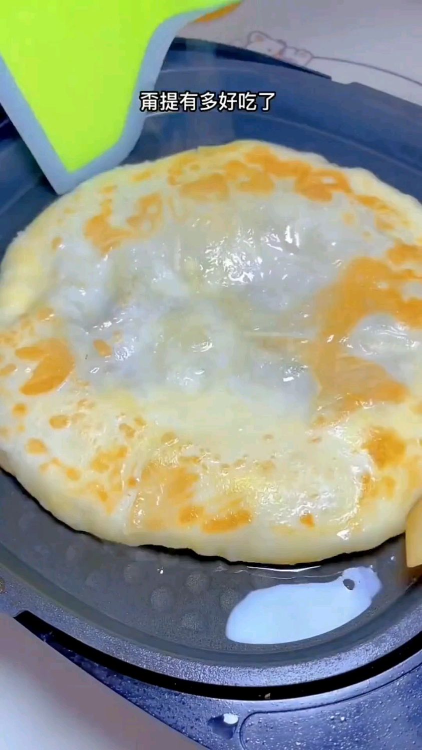 家常豆沙小油饼的美食新做法来了