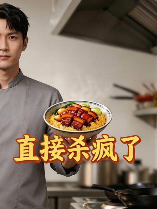 一碗盖浇饭,直接杀疯了-第3集#逆袭##市场##快餐之王#
