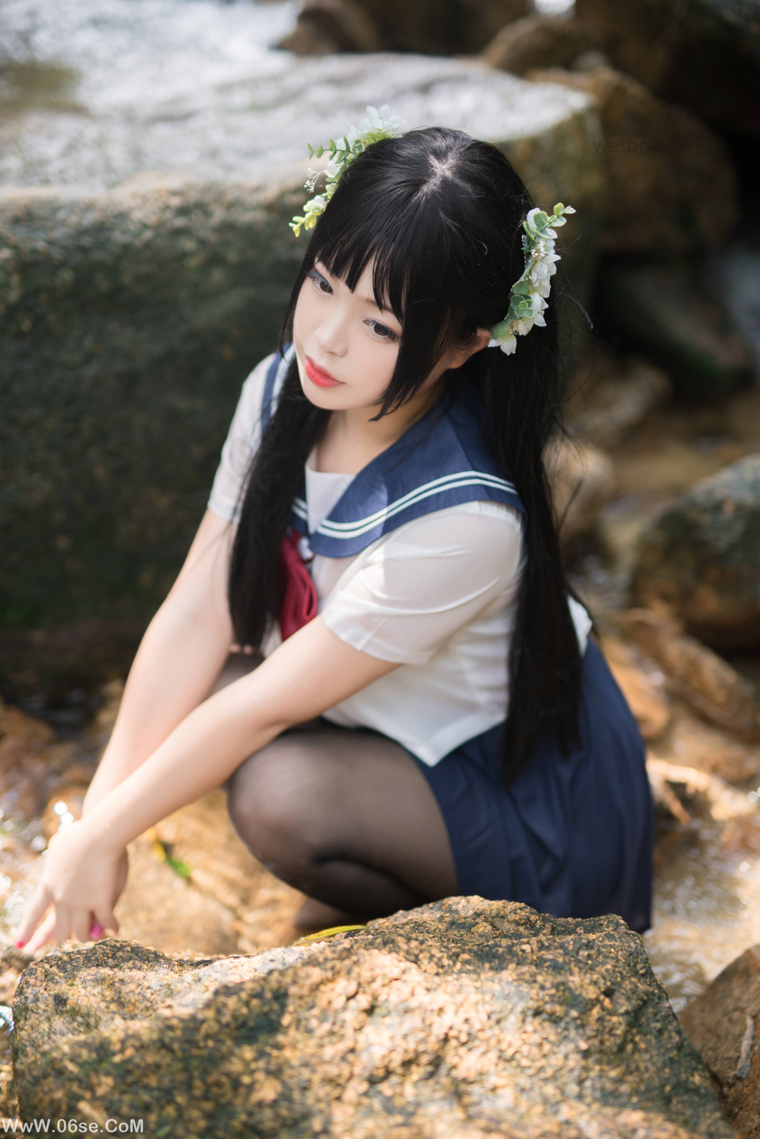 图片[95]-白烨 NO.001 湿身JK水下版[98P+2V1.76G]-六色网