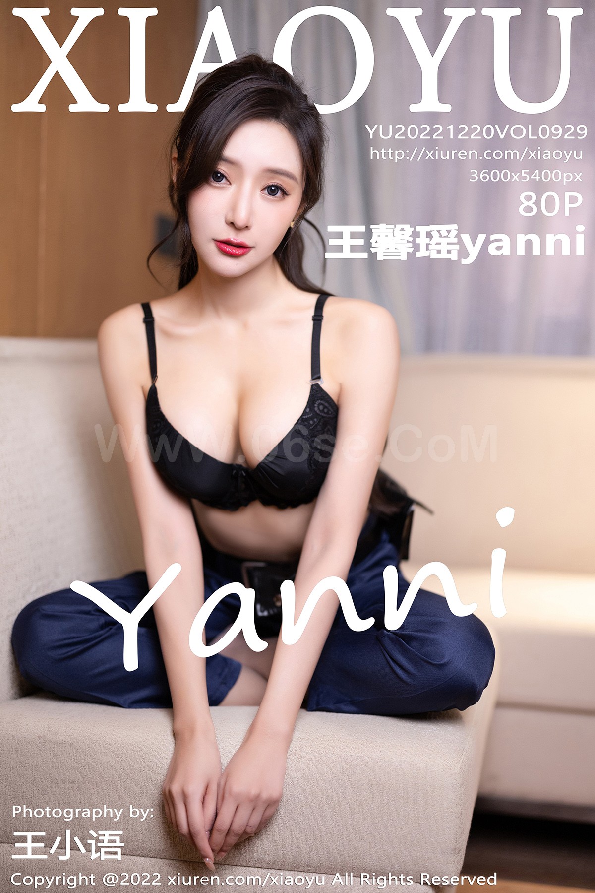 [XIAOYU语画界] 2022.12.20 Vol.929 王馨瑤yanni【80P】-六色网
