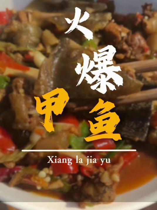 火爆甲鱼 极致的炒菜手法，贼够味