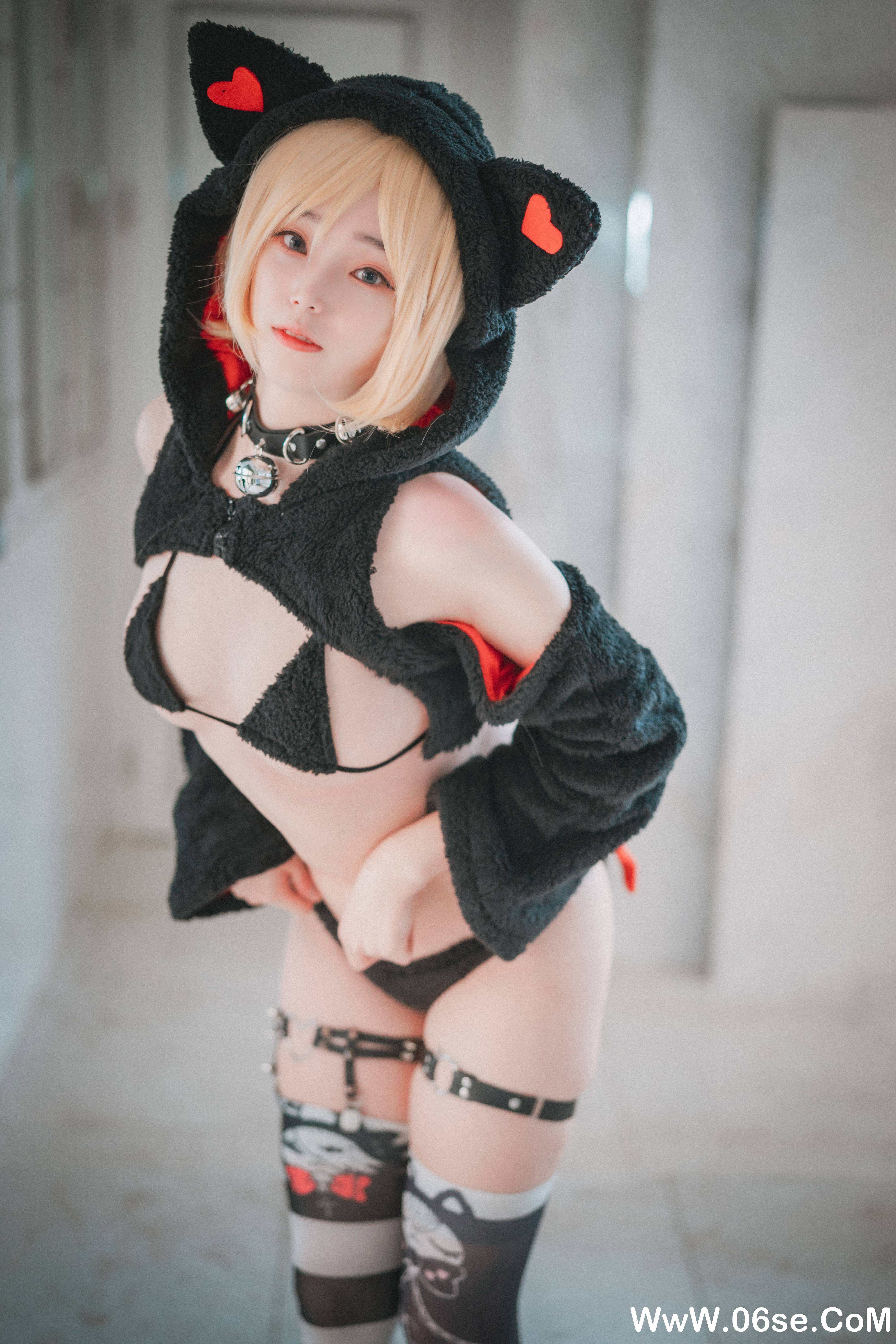 图片[13]-DJAWA — NO.144 Naughty Black Cat [101P1G]-六色网