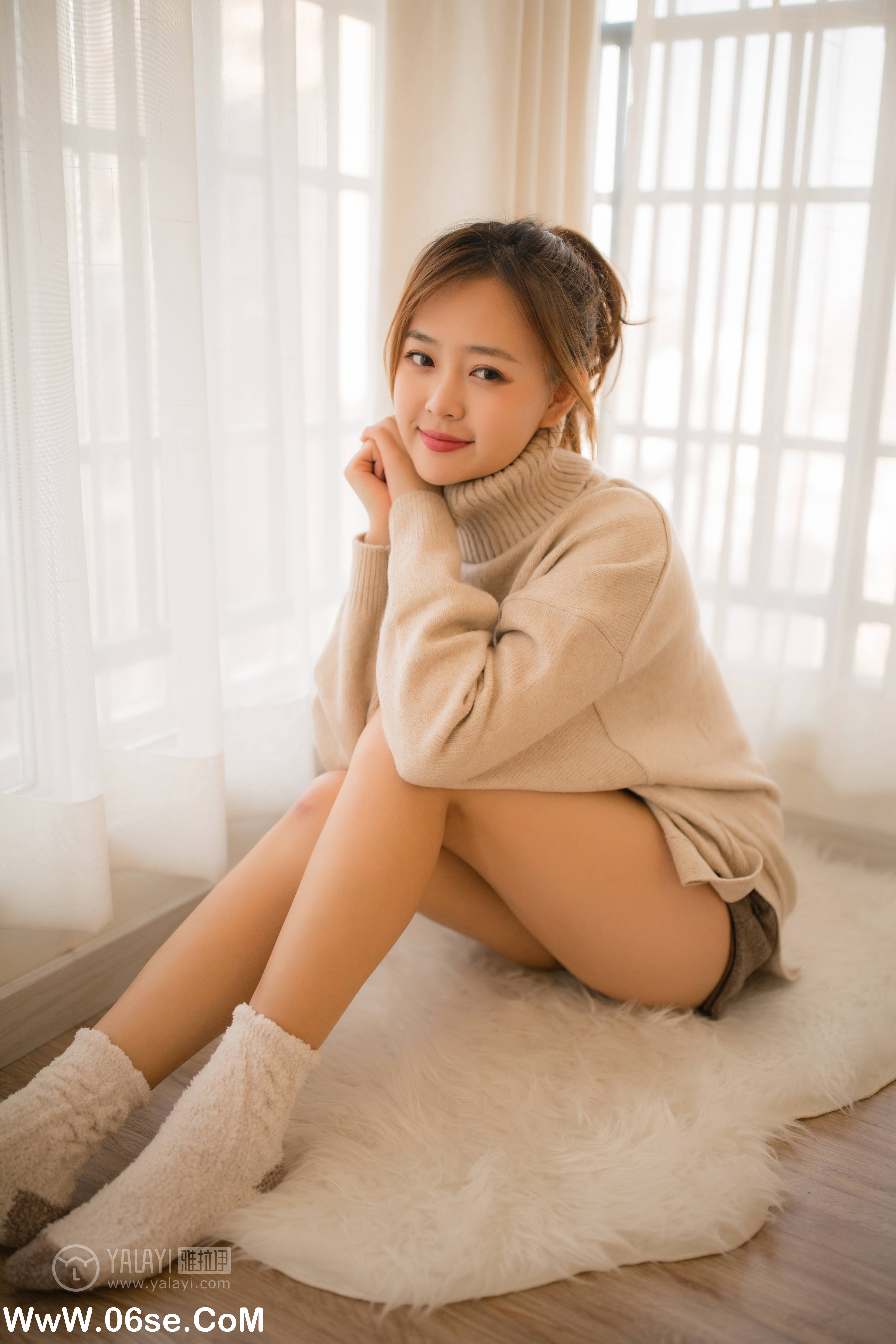 图片[46]-[YALAYI雅拉伊] NO.152 亲爱的同居女友 张雨青-六色网