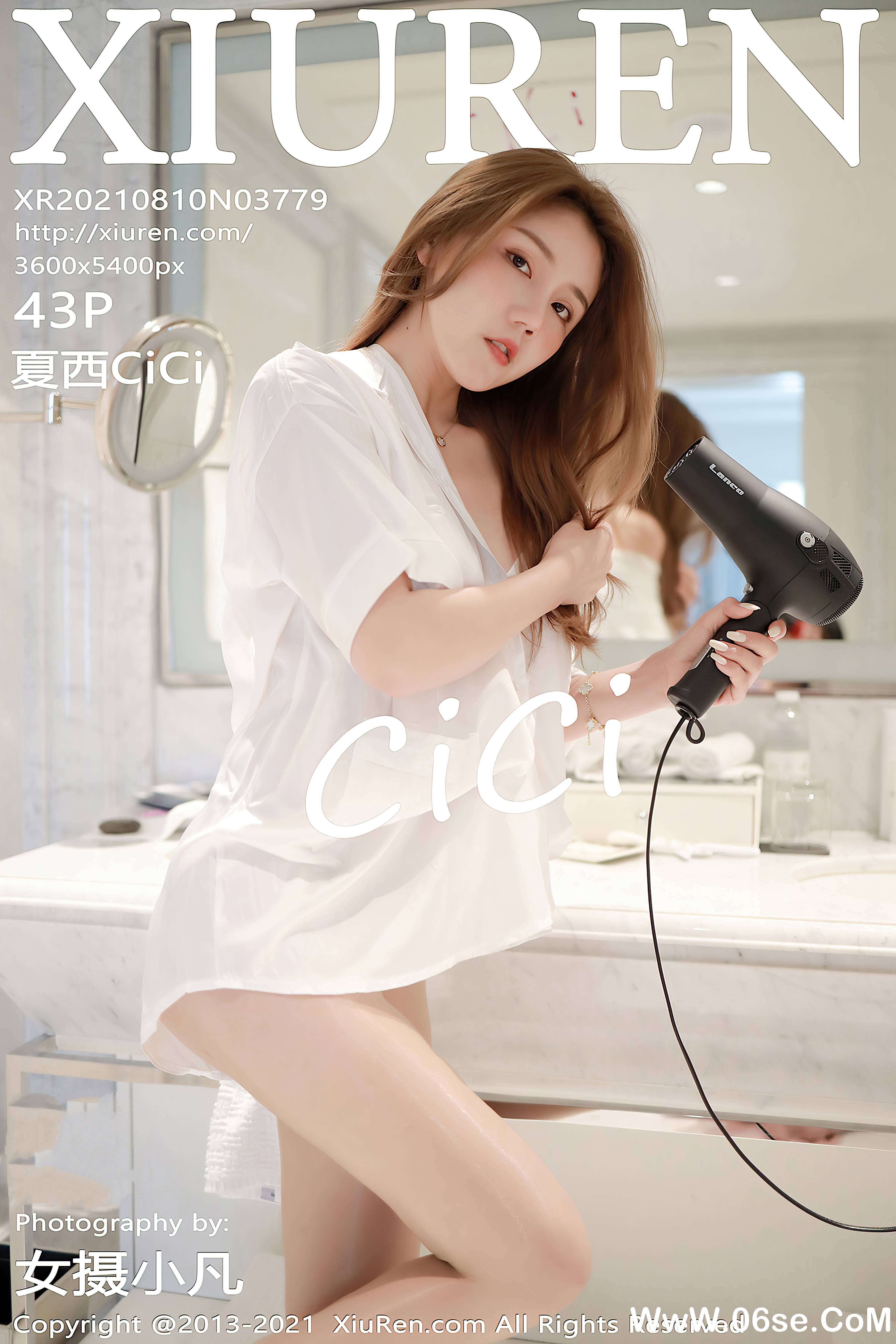 [XIUREN秀人网] 2021.08.10 NO.3779 夏西CiCi[43+1P413M]-六色网