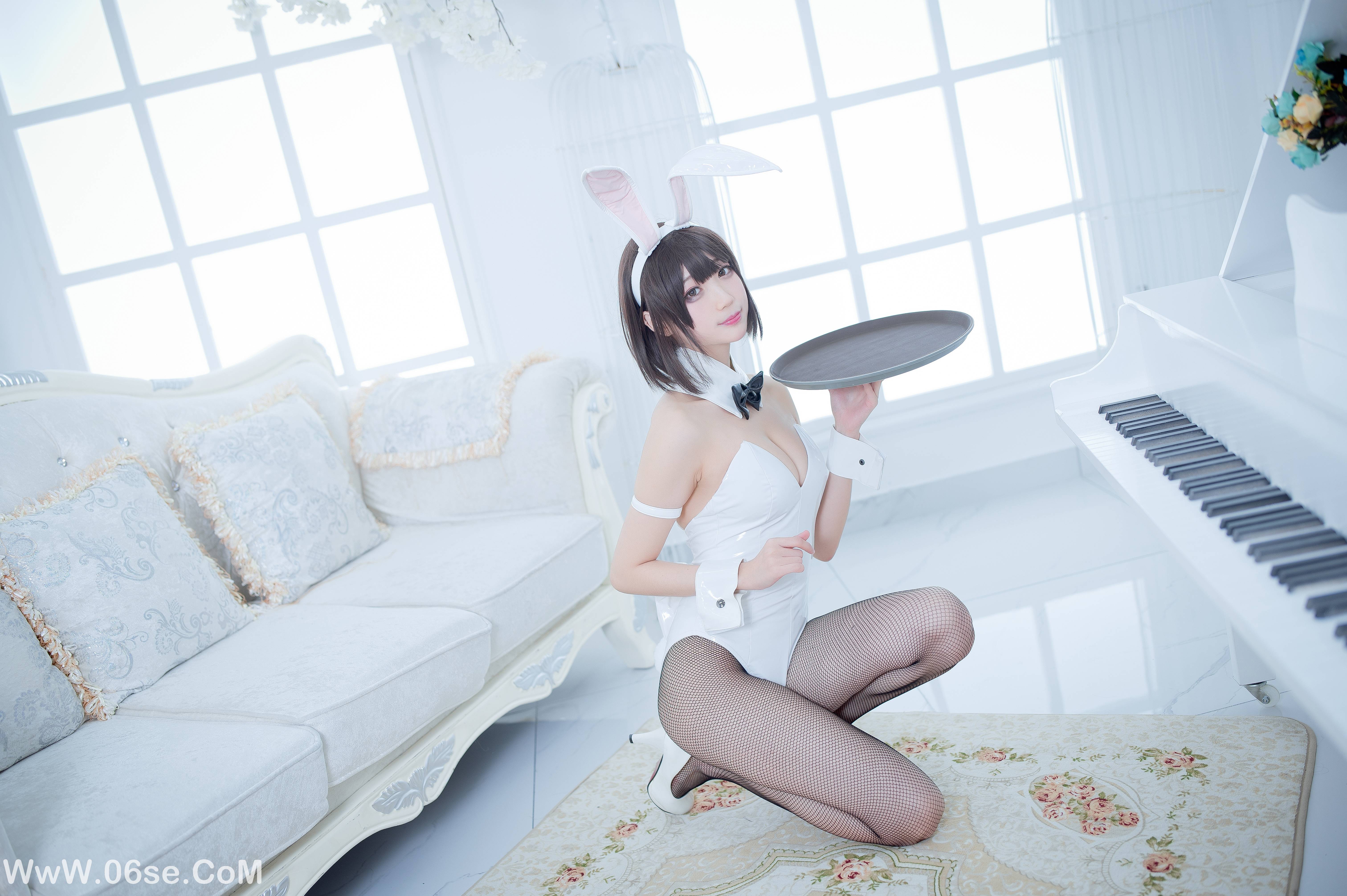 图片[3]-周叽是可爱兔兔 NO.023 加藤惠兔女郎[32P346M]-六色网