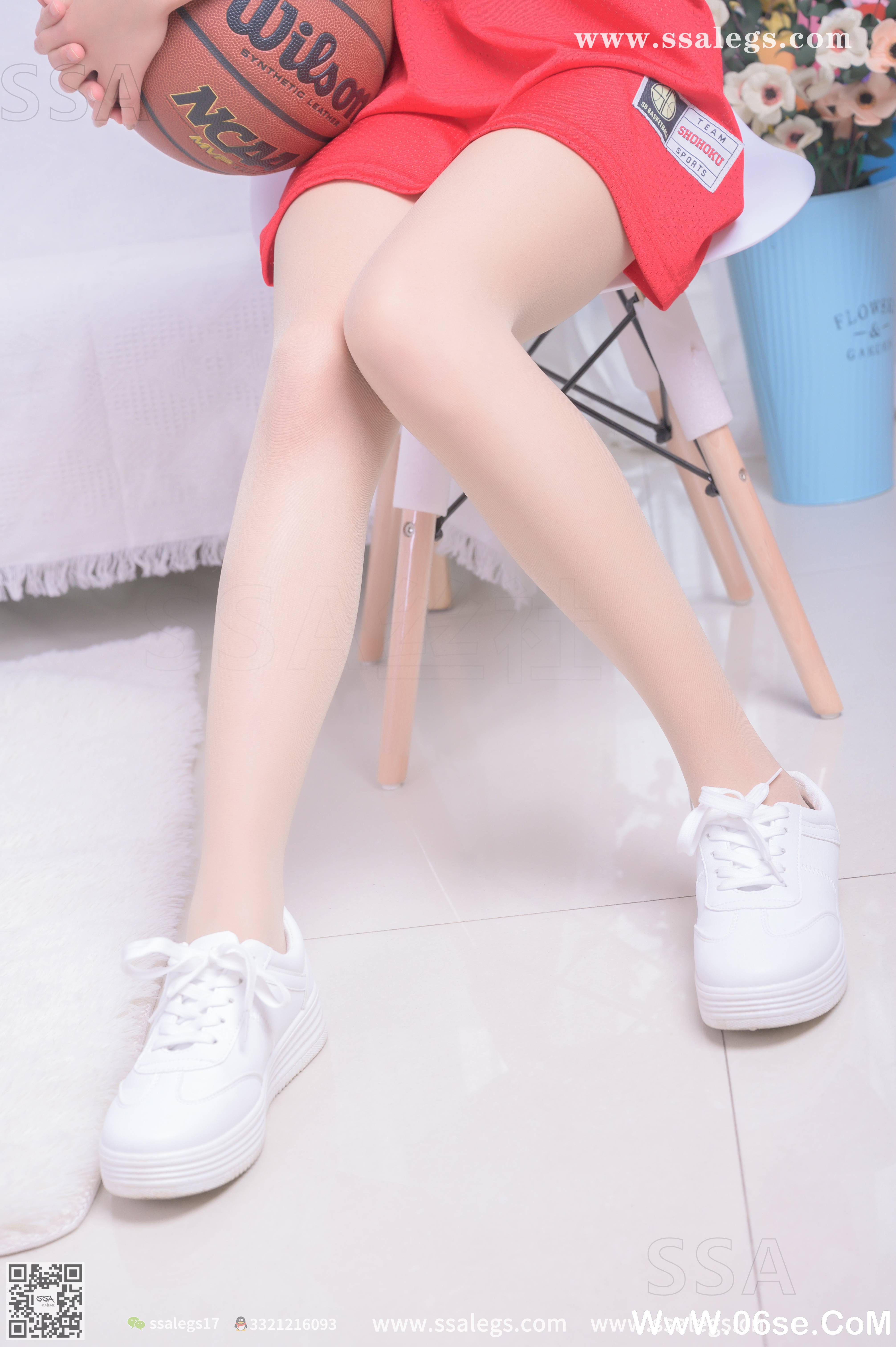 图片[44]-[SSA丝社] NO.324 素素小姐姐放假在家陪你玩篮球(上)[128P1.41G]-六色网