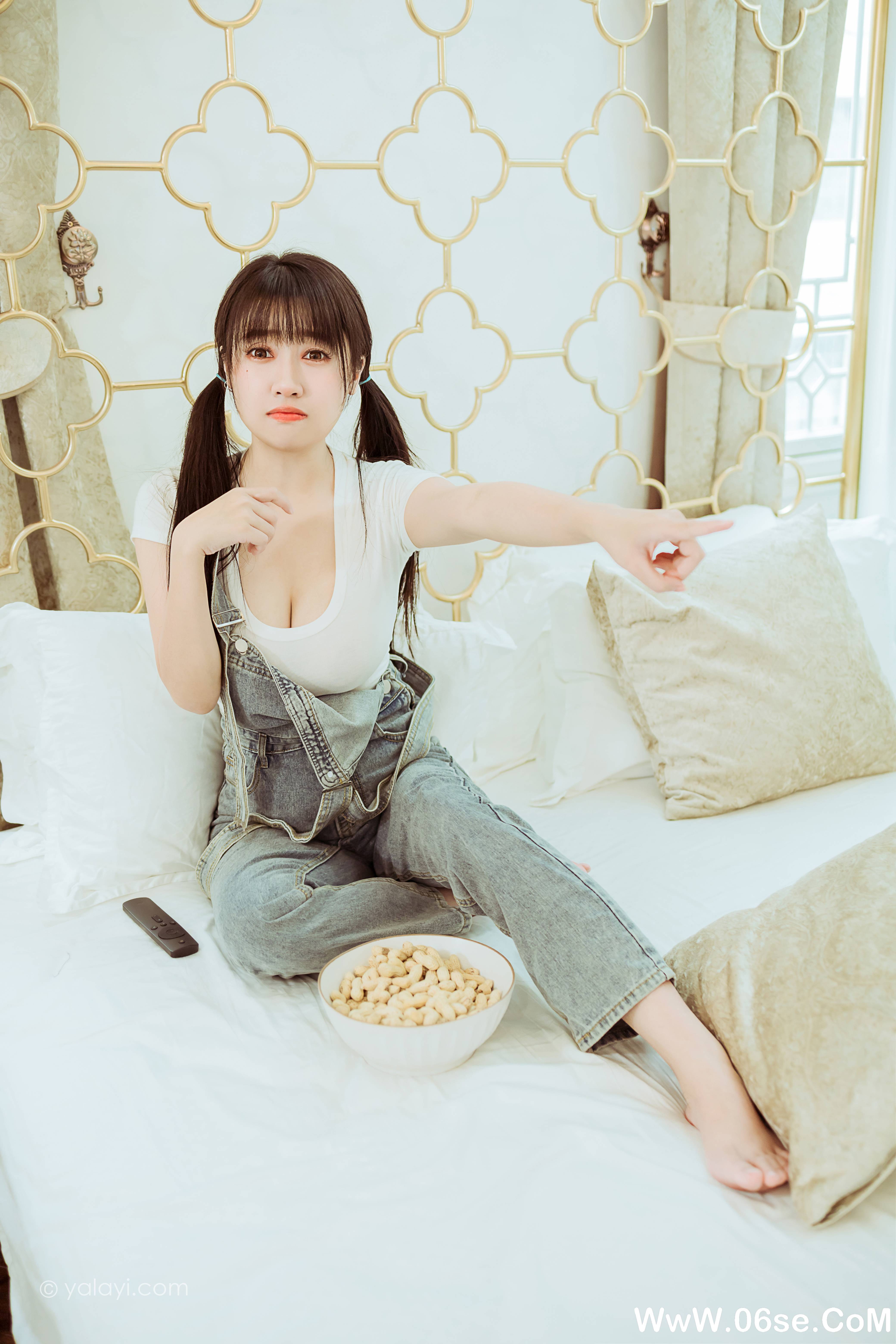 图片[7]-[YALAYI雅拉伊] 2022.03.22 NO.906 虞艺《开心宅家》[39+1P398M]-六色网