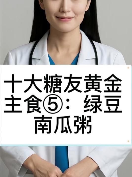 十大糖友黄金主食(4):绿豆南瓜粥