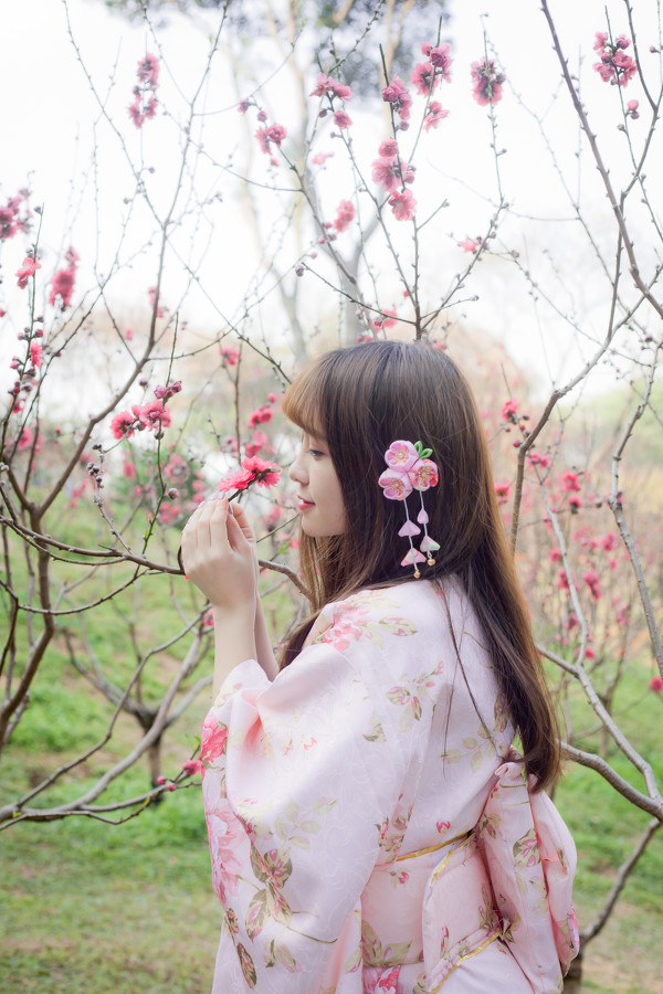 图片[9]-桃花。和服-六色网