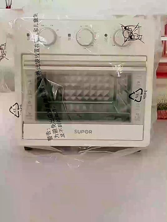 厨房必备苏泊尔空气炸锅,家用新款全自动可视电烤箱
