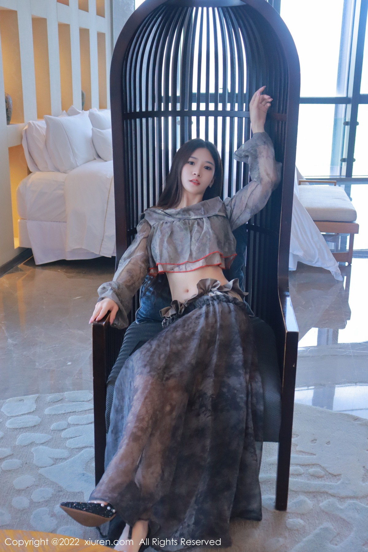 图片[6]-【XiuRen秀人网】2022.11.15 Vol.5857 hebe韩心雨【50P】-六色网