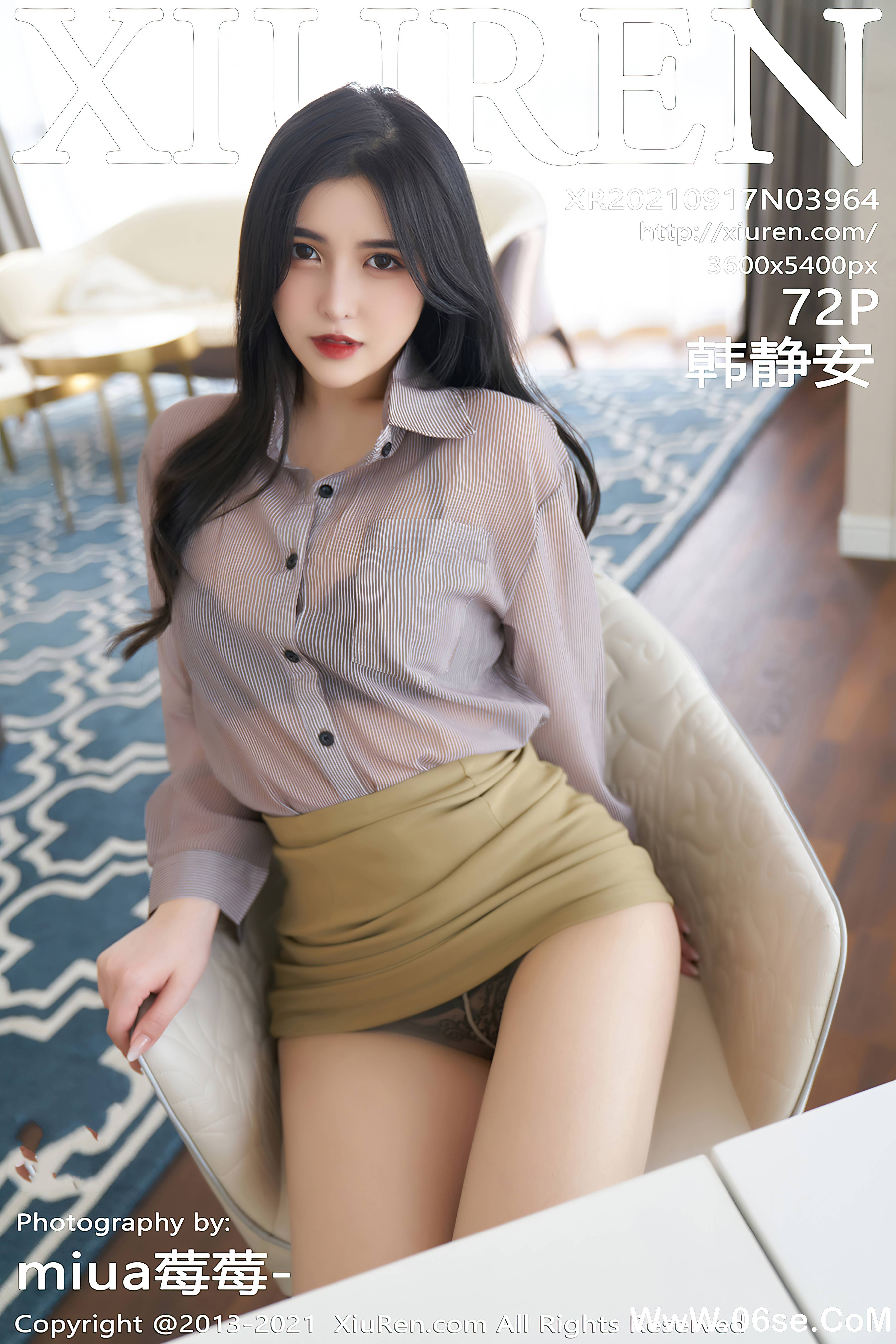 [XIUREN秀人网] 2021.09.17 NO.3964 韩静安[72+1P621M]-六色网