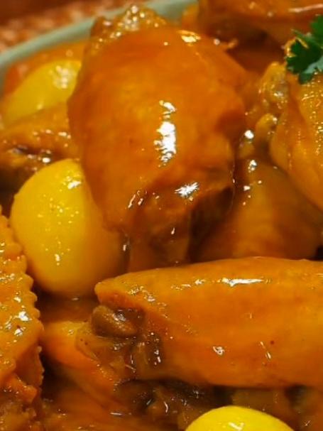 今天用电饭锅做盐焗鸡翅