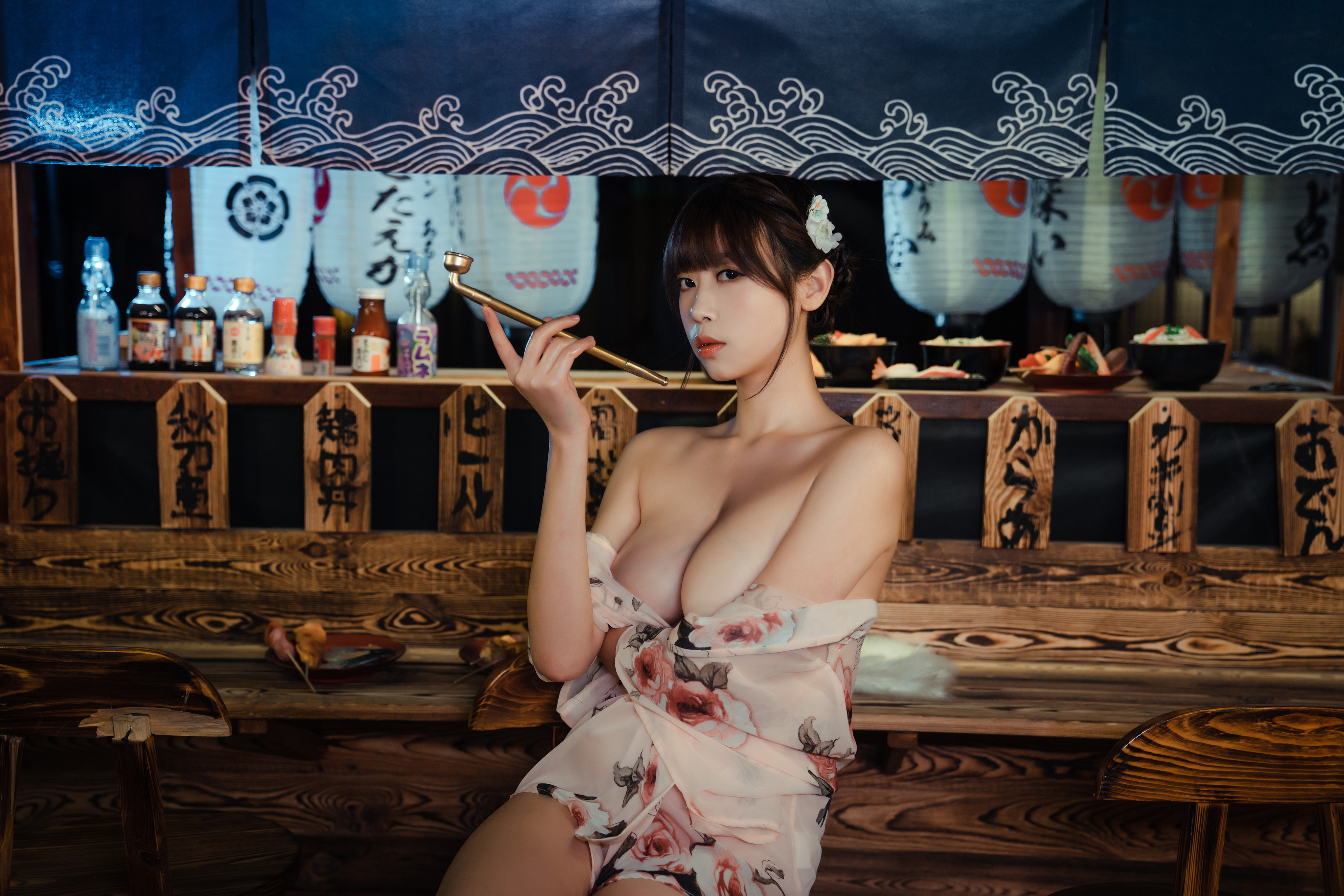 图片[11]-奈汐酱nice NO.015 – 老板娘4 [30P81M]-六色网