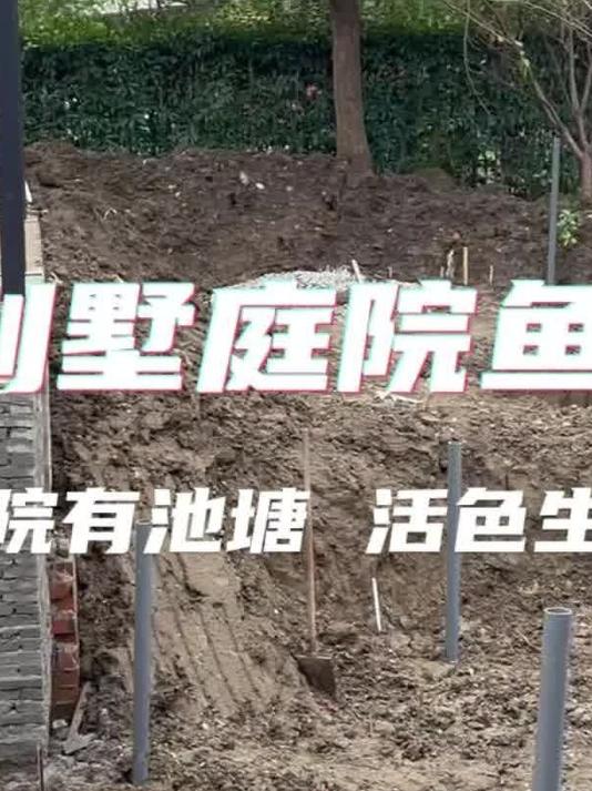 别墅庭院里必不可少的锦鲤鱼池,务必惊艳