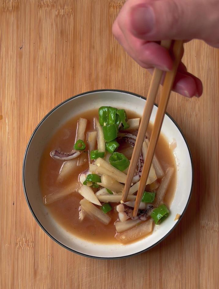 香辣鱿鱼的做法，像我这样做，好吃下饭