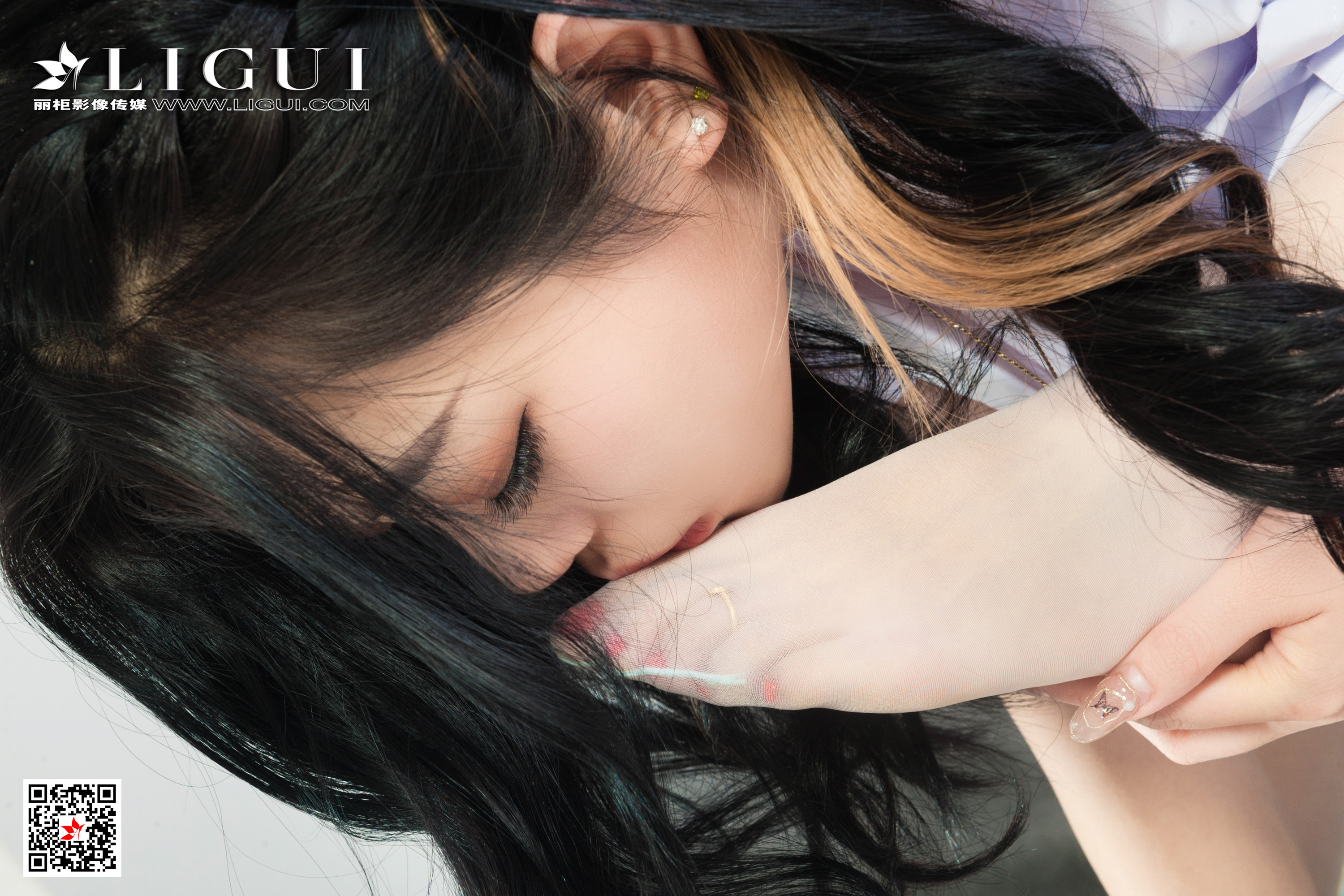 图片[21]-[Ligui丽柜] 2021.06.25 网络丽人 Model 小智贤&汐汐-六色网