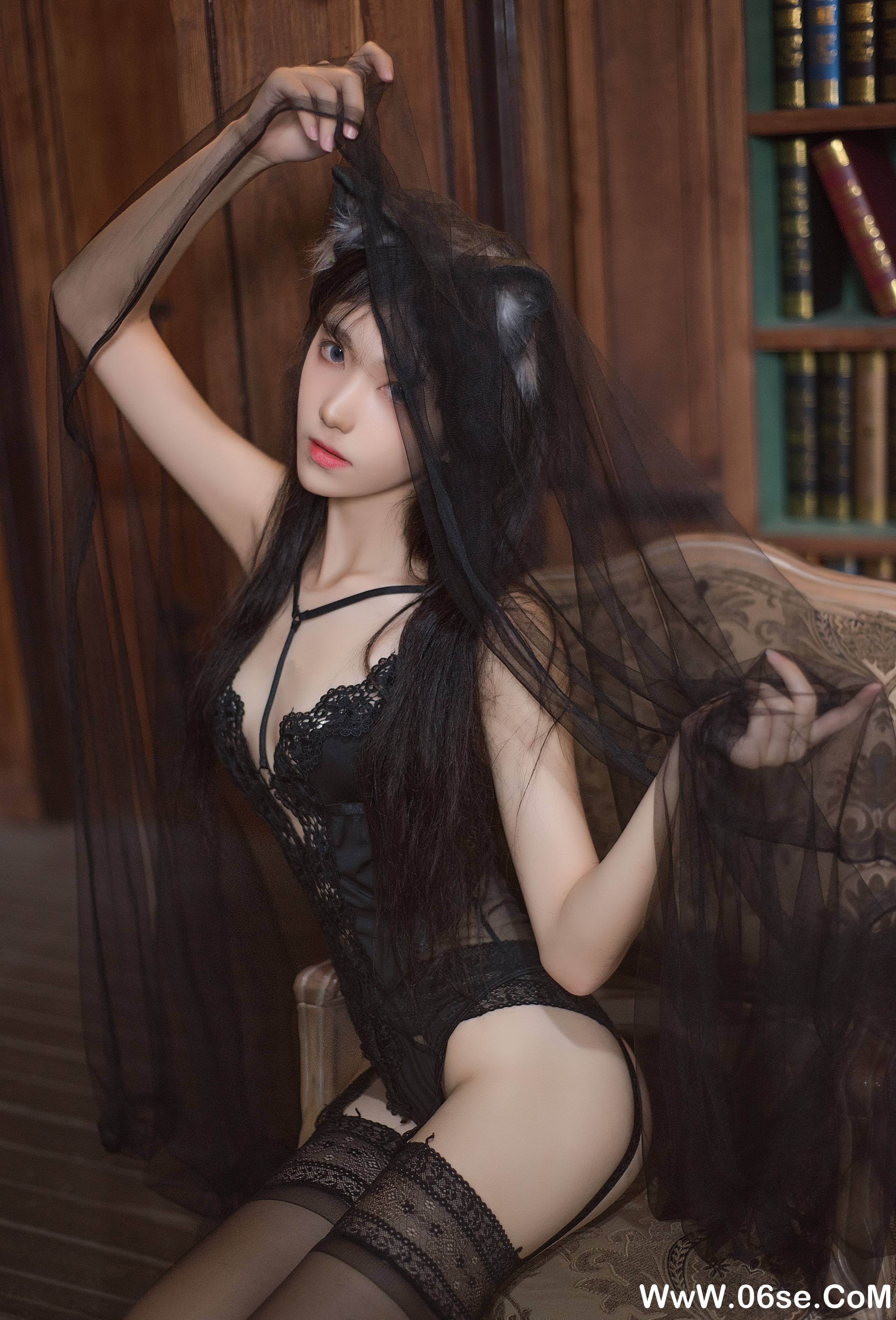 图片[8]-南桃 NO.028 — 黑内衣[18P54M]-六色网