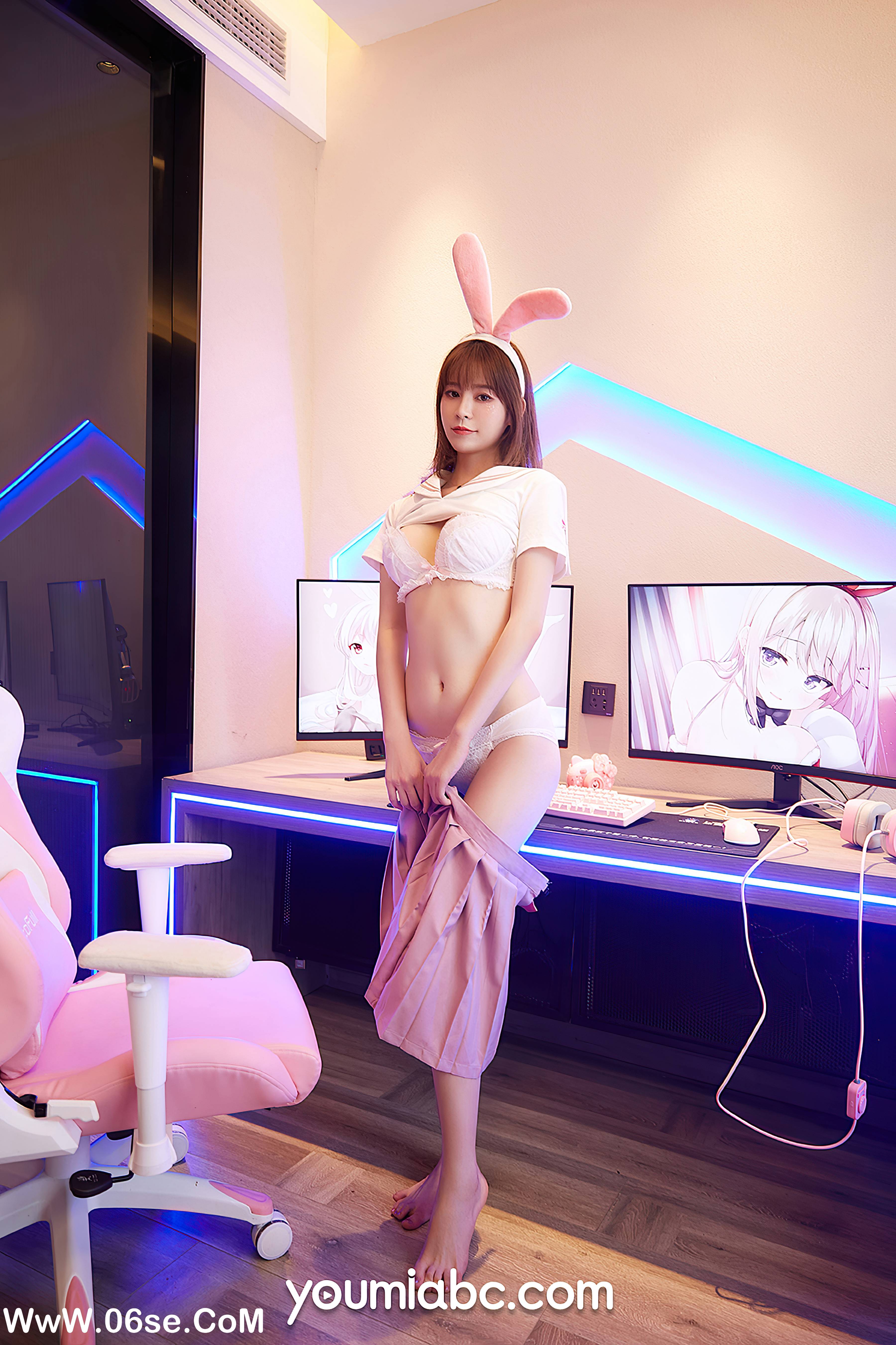 图片[20]-[YouMi尤蜜] 2020.10.24 激萌电竞少女 YOYO优优[42+1P861M]-六色网