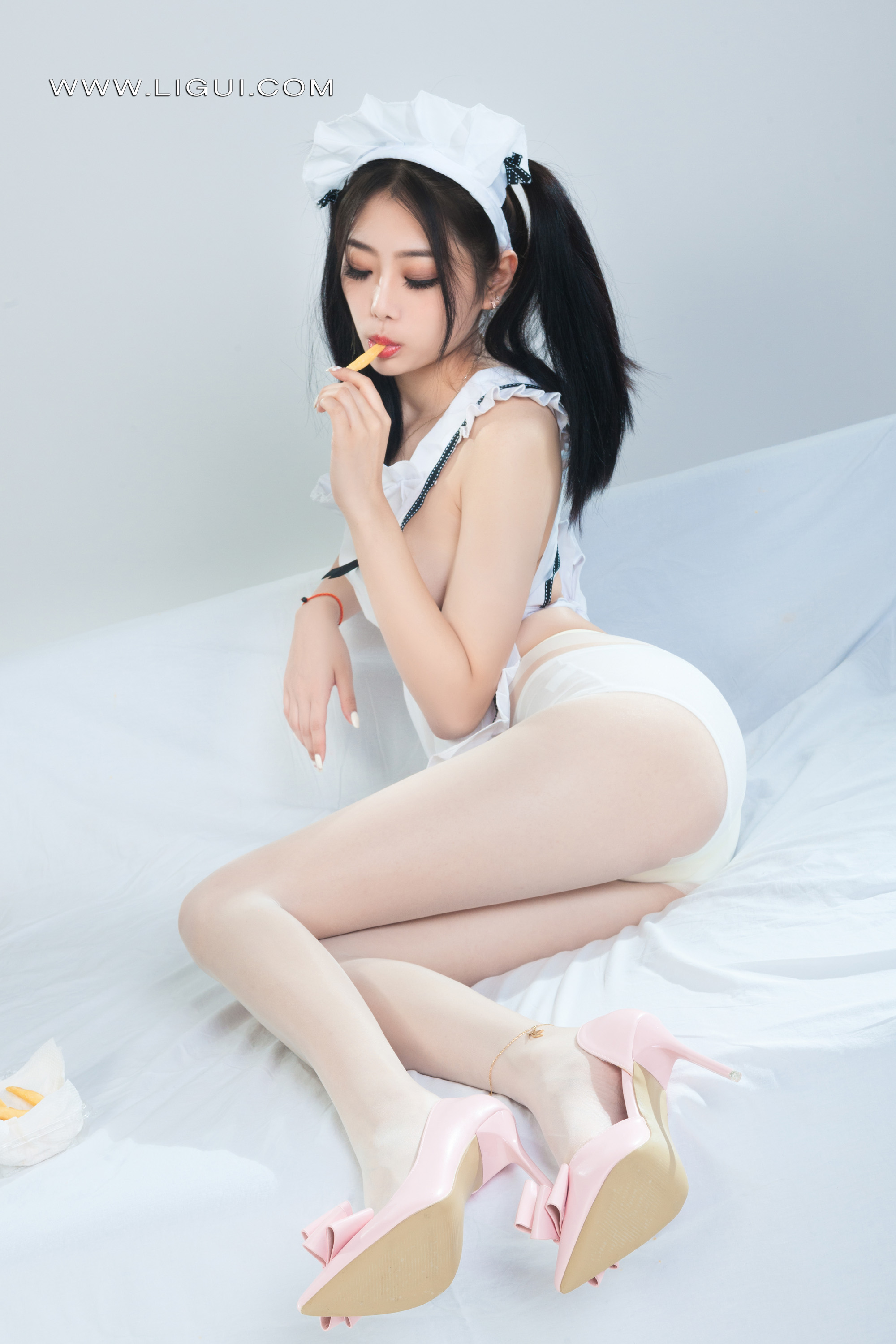 图片[16]-[Ligui丽柜] 2022.04.11 网络丽人 Model 小智贤-六色网