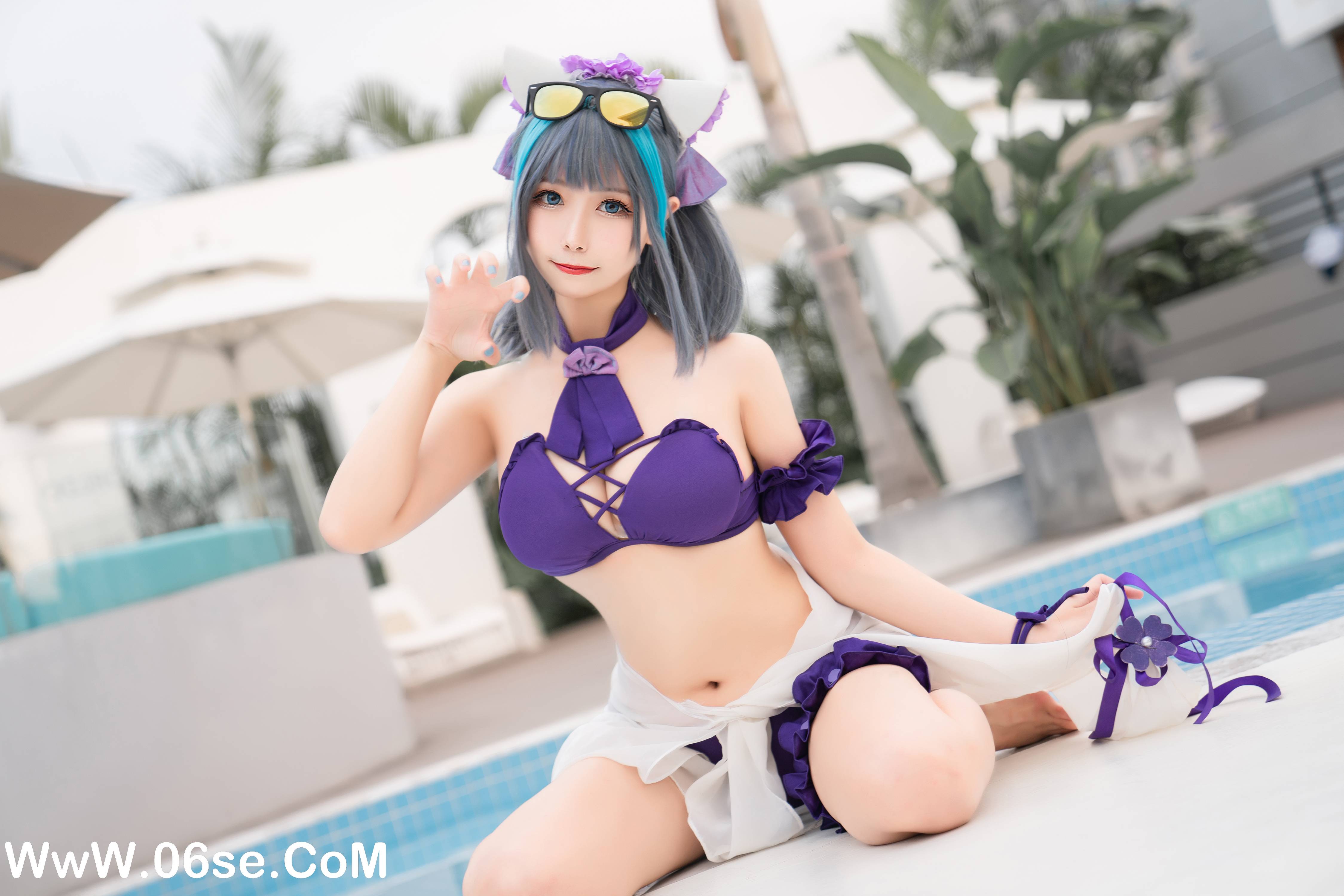 图片[31]-Momoko葵葵 NO.018 – 柴郡水着[40P+1V313M]-六色网