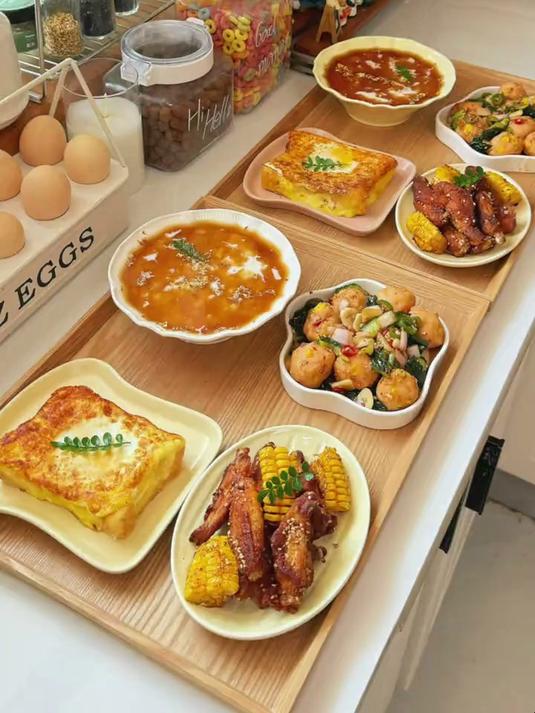 不爱吃早餐的！快来看看这顿早餐会让你爱上吗！