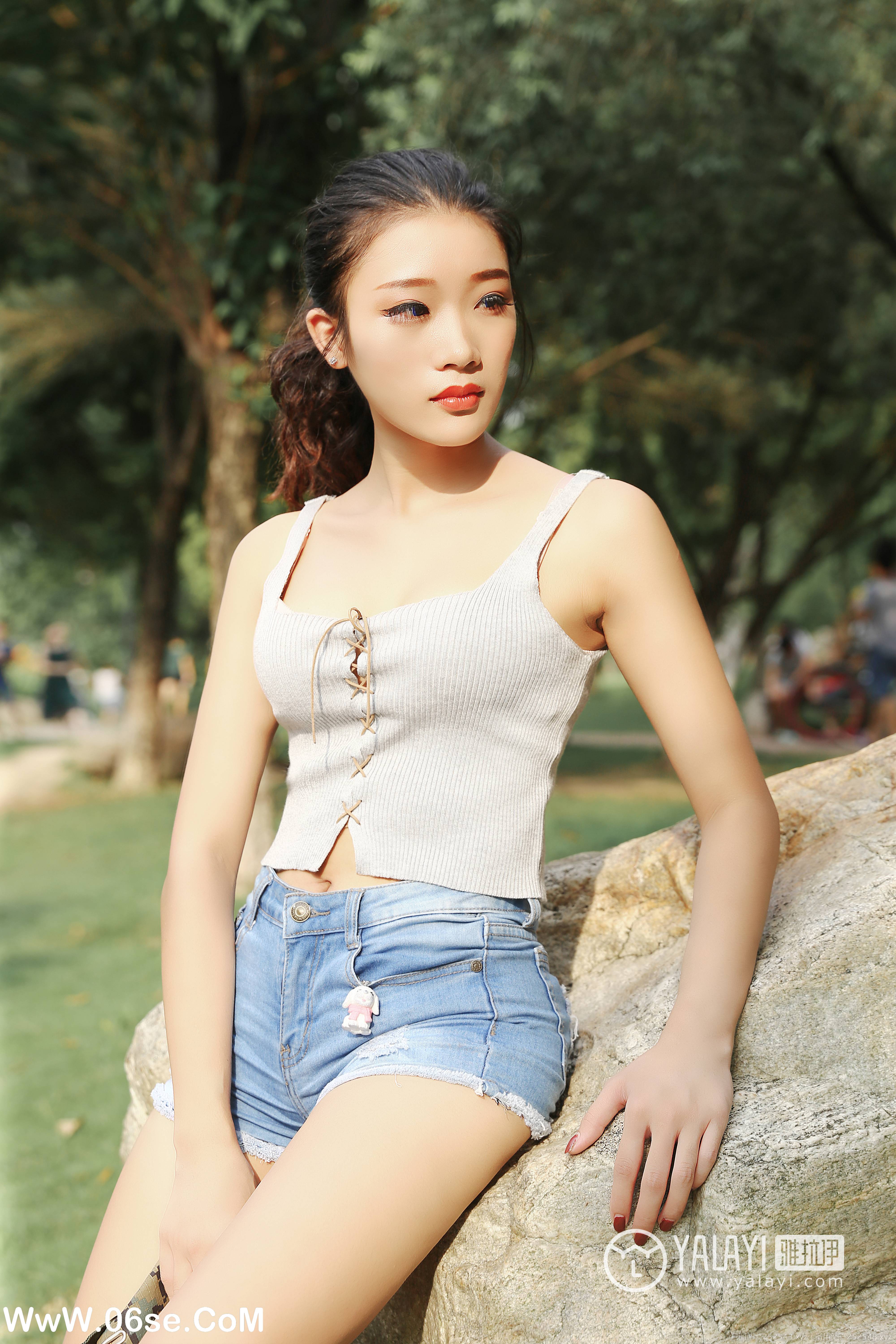 图片[24]-[YALAYI雅拉伊] NO.026 花儿少女 兔洱-六色网