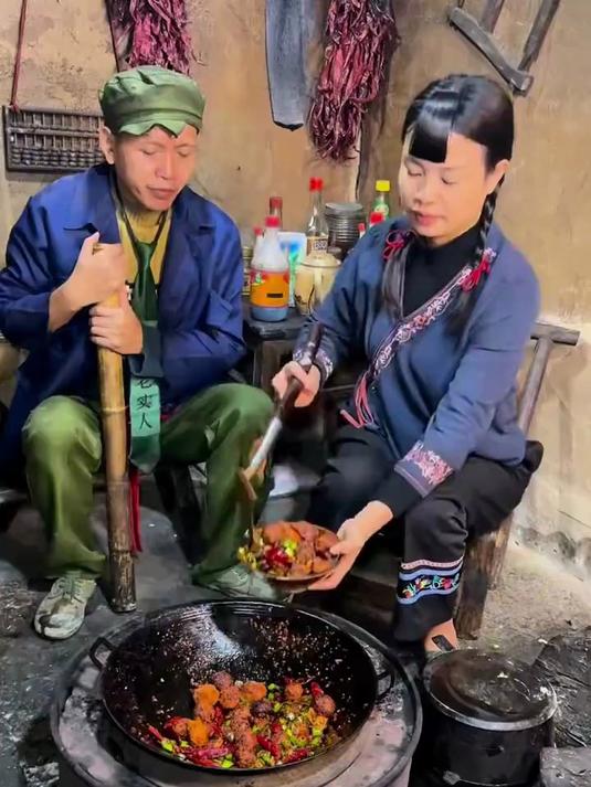 第一做这样的油炸丸子,老公说太好吃了#我的乡村生活#