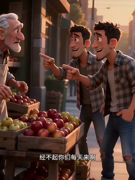 啊强惩恶扬善，小包子偷吃馒头 剧情 动画 小包子动画