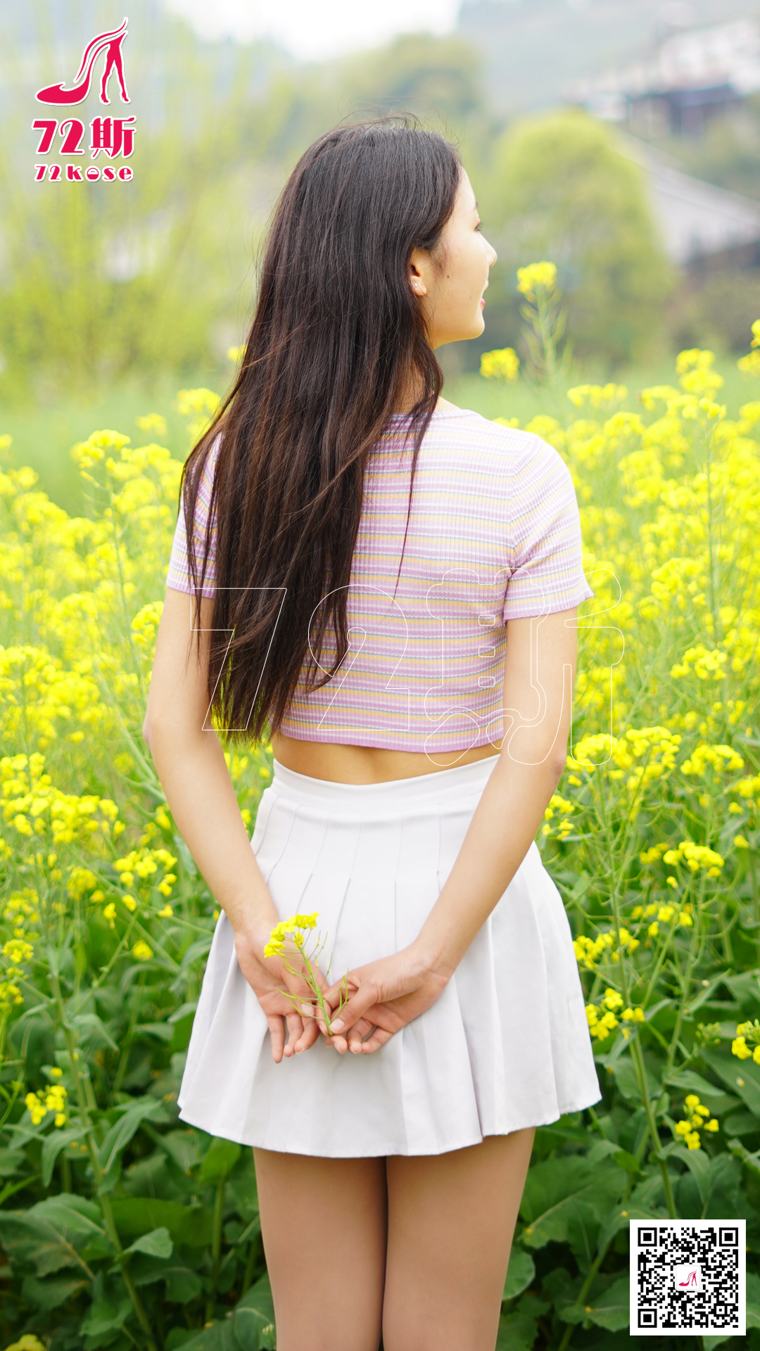 图片[18]-[72斯]丝足写真 NO.013 油菜花[30P68M]-六色网