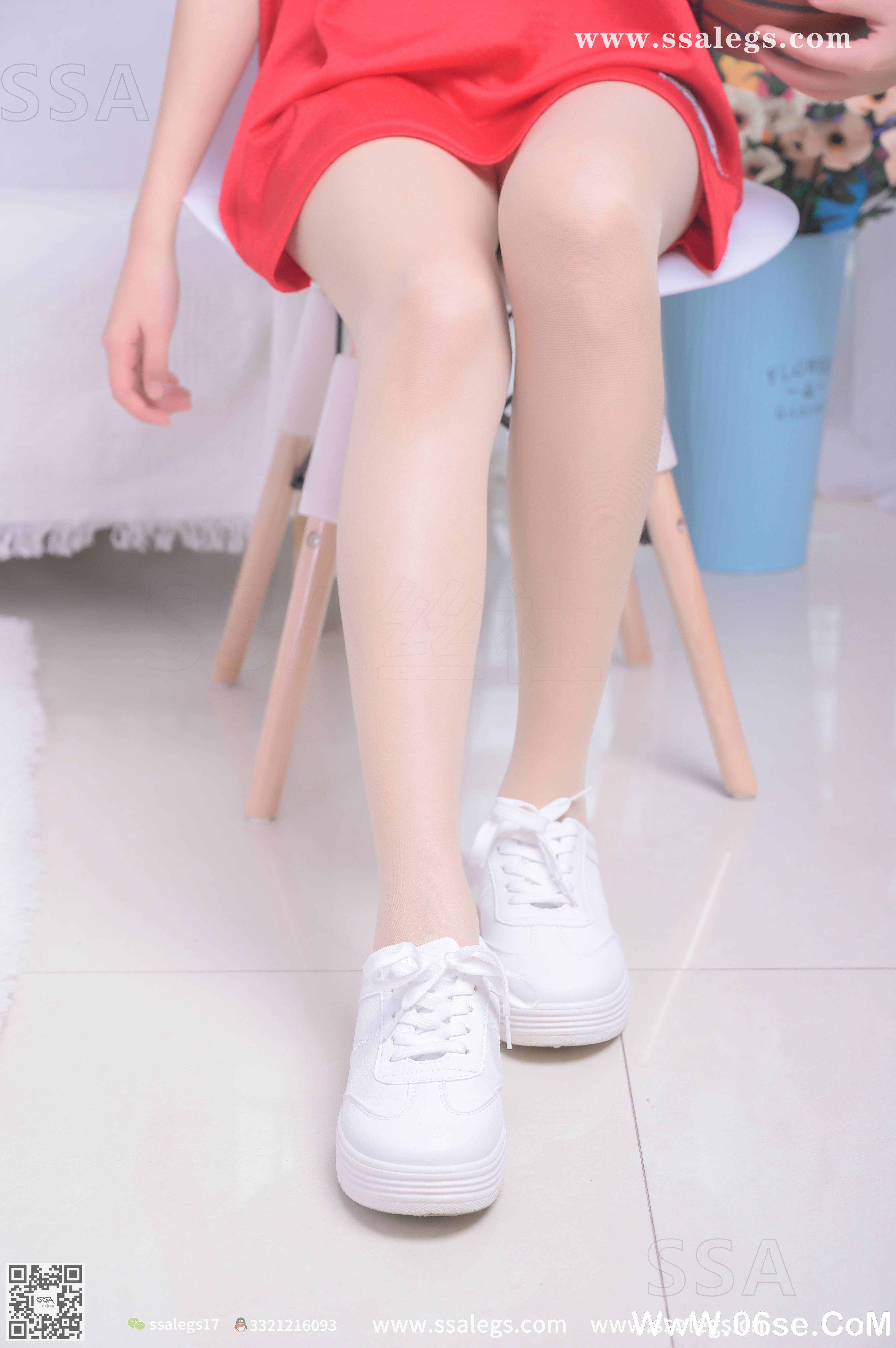 图片[28]-[SSA丝社] NO.324 素素小姐姐放假在家陪你玩篮球(上)[128P1.41G]-六色网