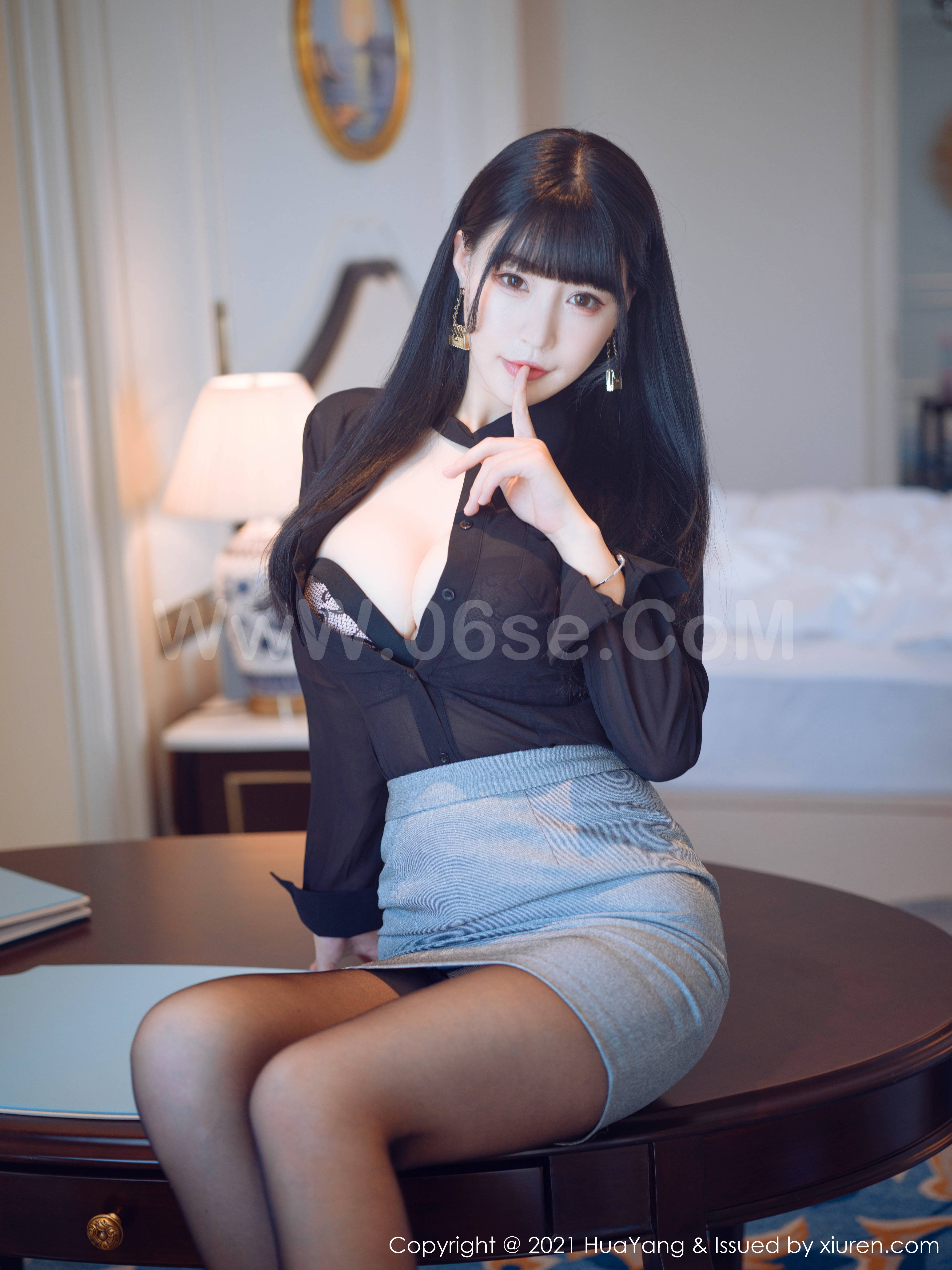 图片[3]-HuaYang Vol.401 Zhu Ke Er (朱可儿Flower)-六色网