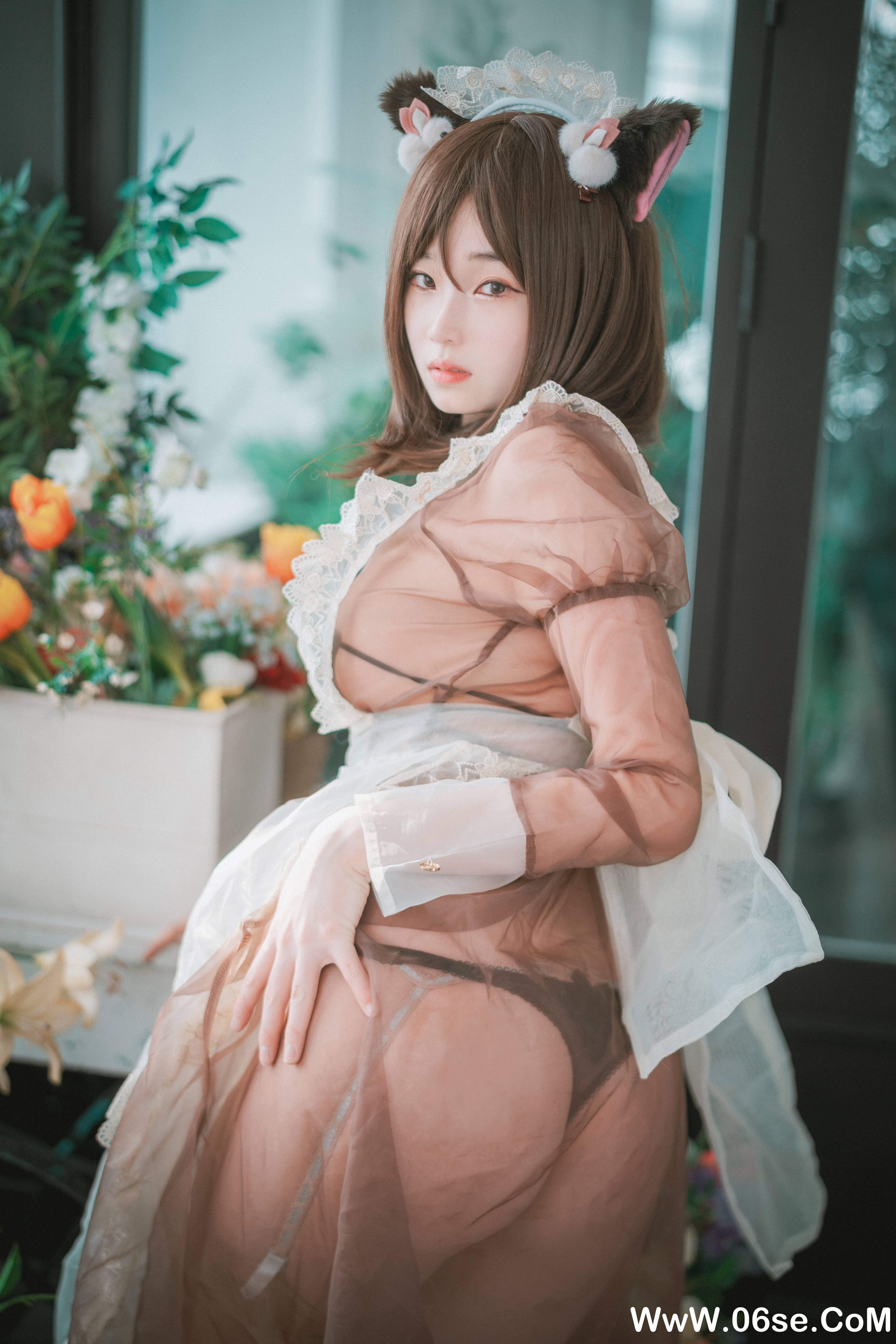 图片[34]-DJAWA – NO.090 Pure Marron (Maid) [44P448M]-六色网