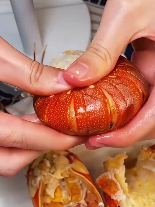 小青龙虾煮年糕！鲜味儿裹满年糕，超入味