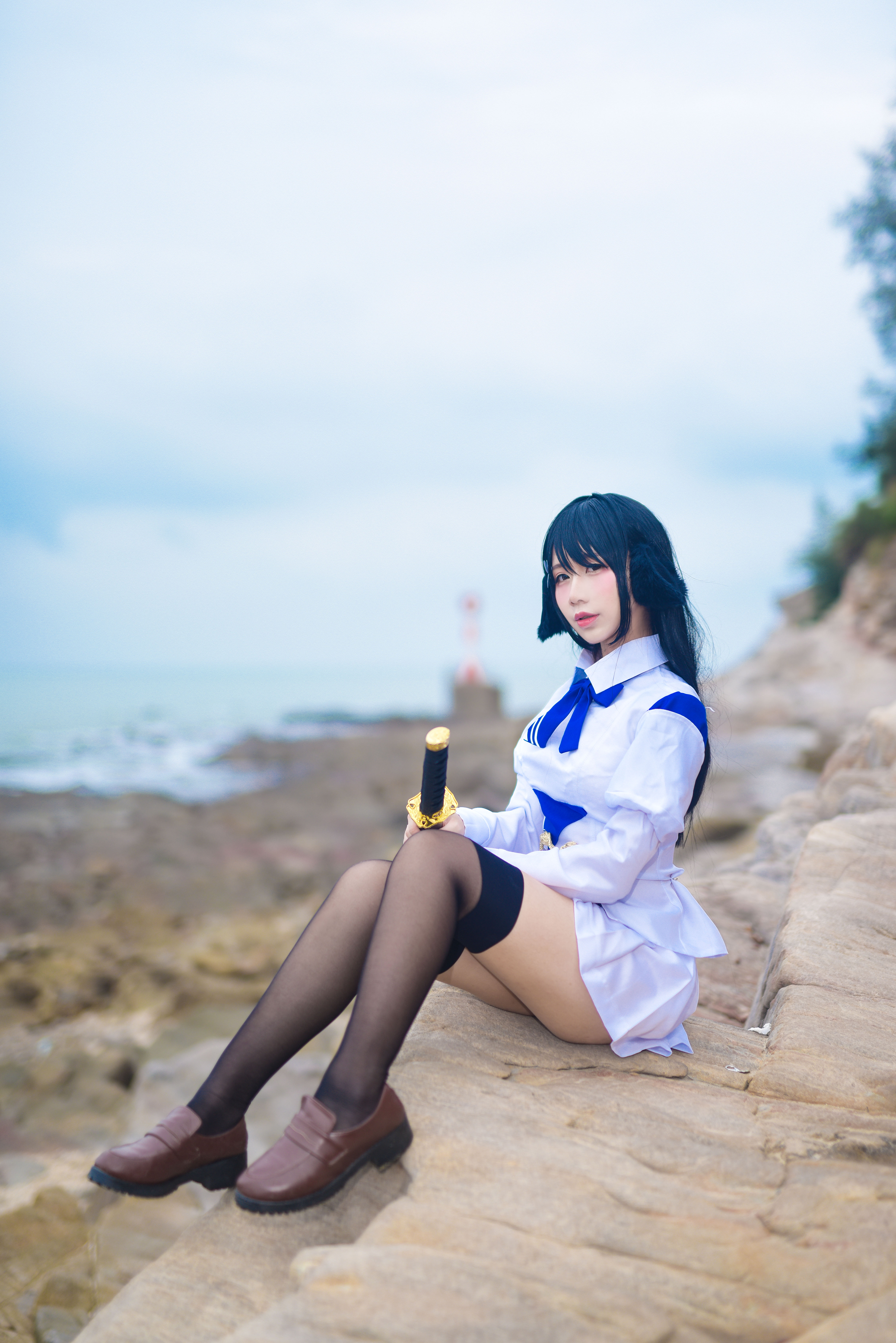 图片[19]-九曲Jean NO.011 – 碧蓝航线 海边[27P168M]-六色网