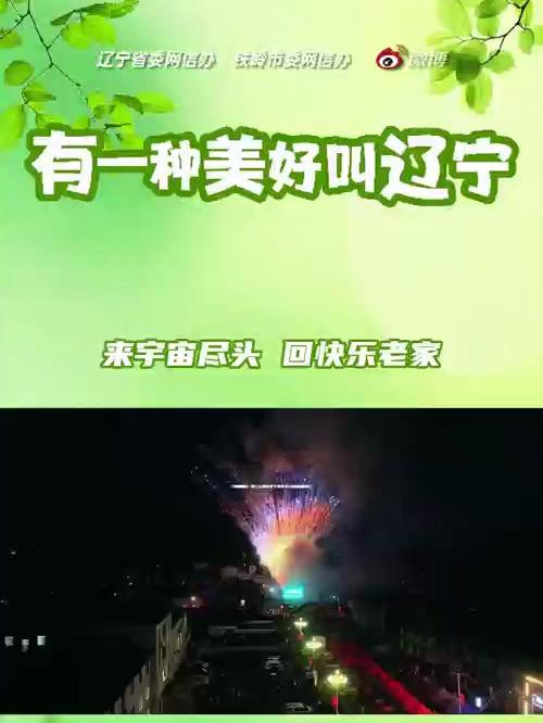 第二十届铁岭大甸子羊汤文化旅游季烟花秀