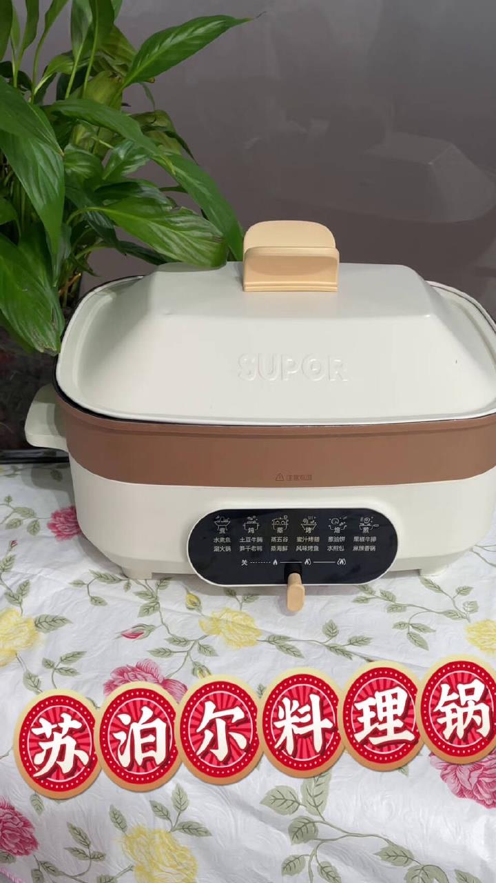 苏泊尔(SUPOR)多用途锅电烧烤锅电火锅电炒锅家用电蒸锅烤肉锅煎烤机